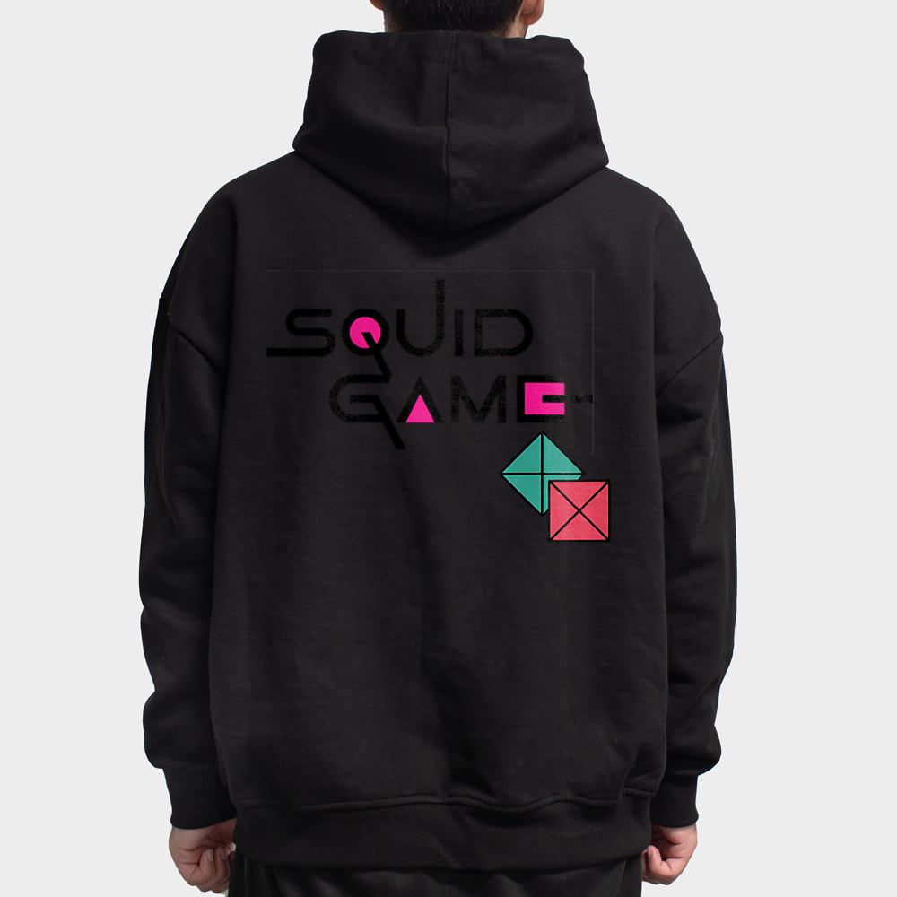 هودی squidgameنمای پشت ۱ - رنگ مشکی5