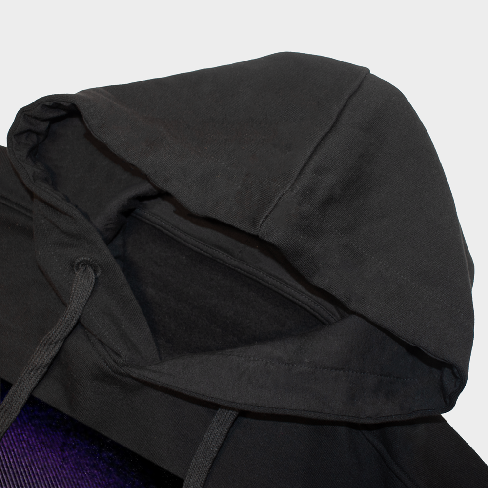 هودی باکس let it happenنمای یقه و کلاه - رنگ مشکی1