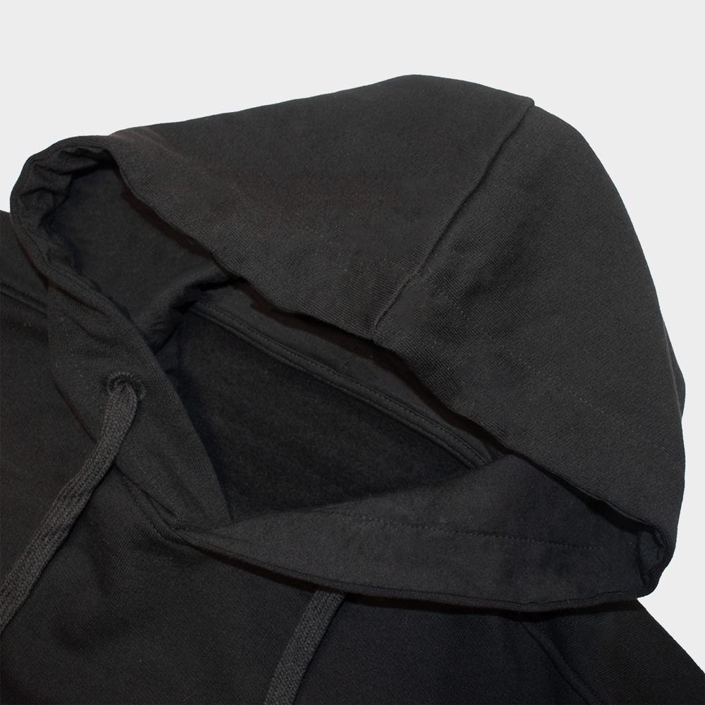 هودی باکس Parental Advisoryنمای یقه و کلاه - رنگ مشکی1