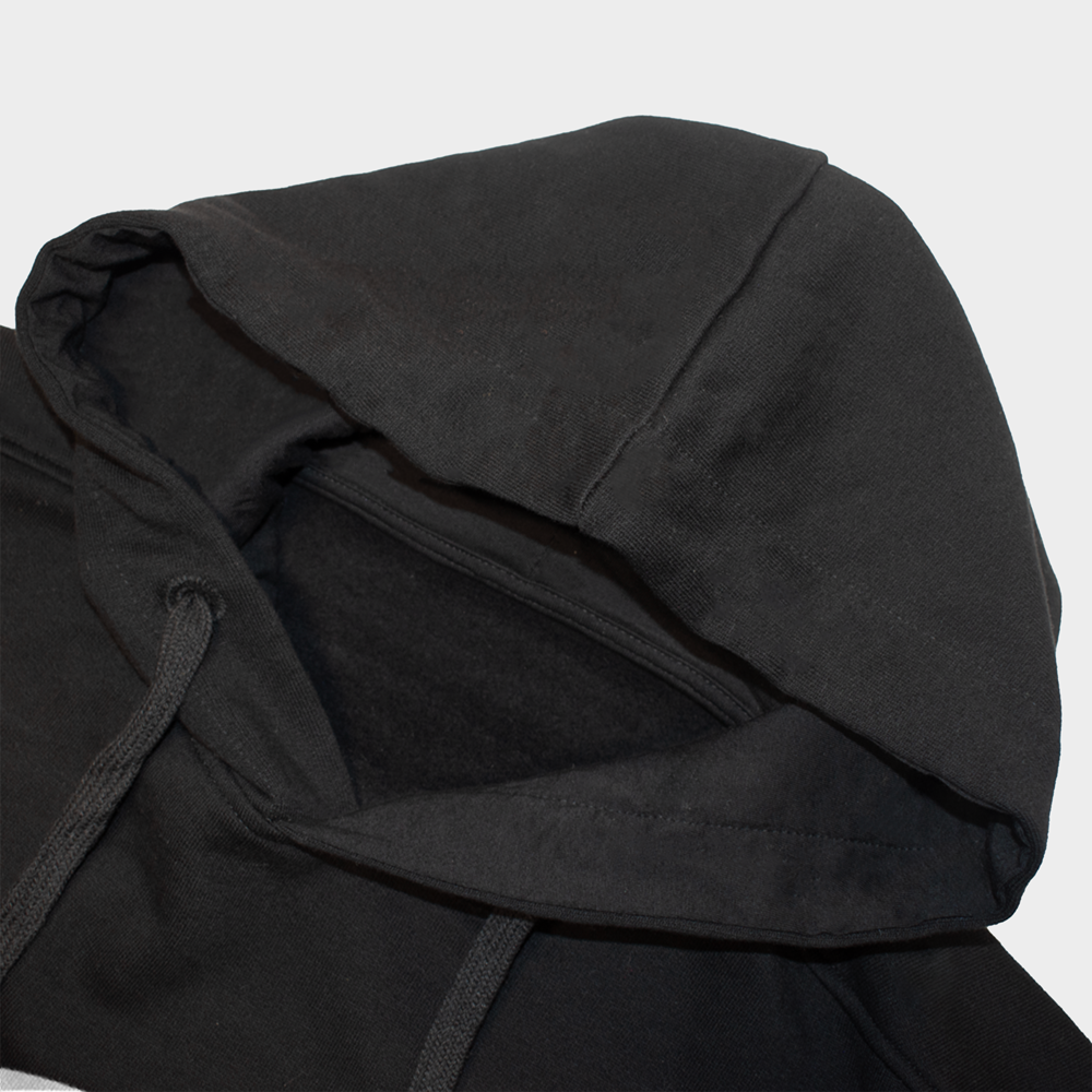 هودی باکس Empireنمای یقه و کلاه - رنگ مشکی2