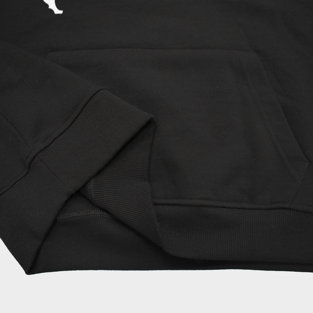 هودی باکس XOنمای نزدیک جیب - رنگ مشکی2