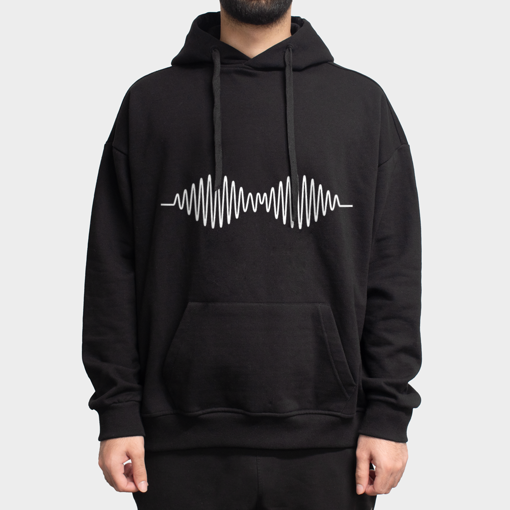 هودی باکس Arctic Monkeysنمای روبرو ۱ - رنگ مشکی3