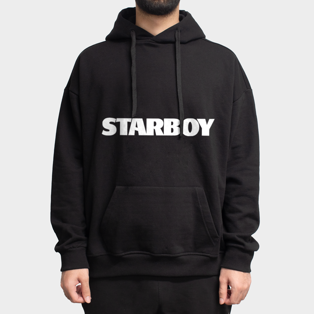 هودی باکس STARBOYنمای روبرو ۱ - رنگ مشکی3