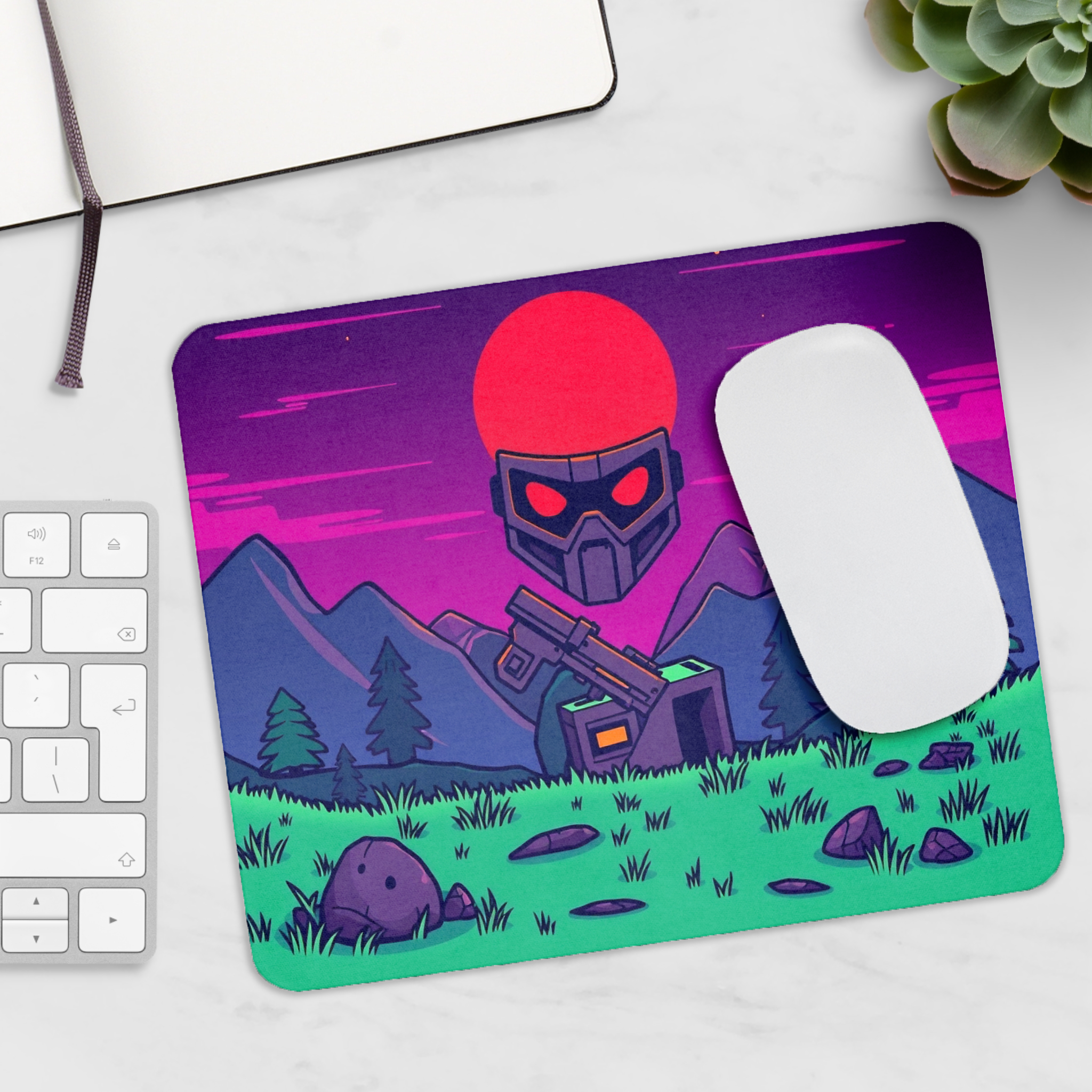 A gamer’s mouse padنمای ۳2
