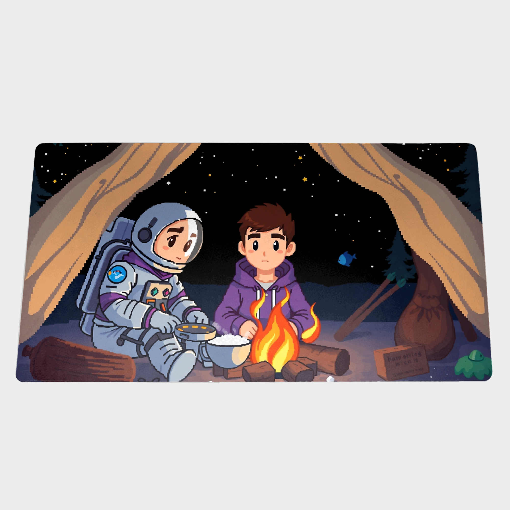 من و فضانورد (starbound)نمای ۳