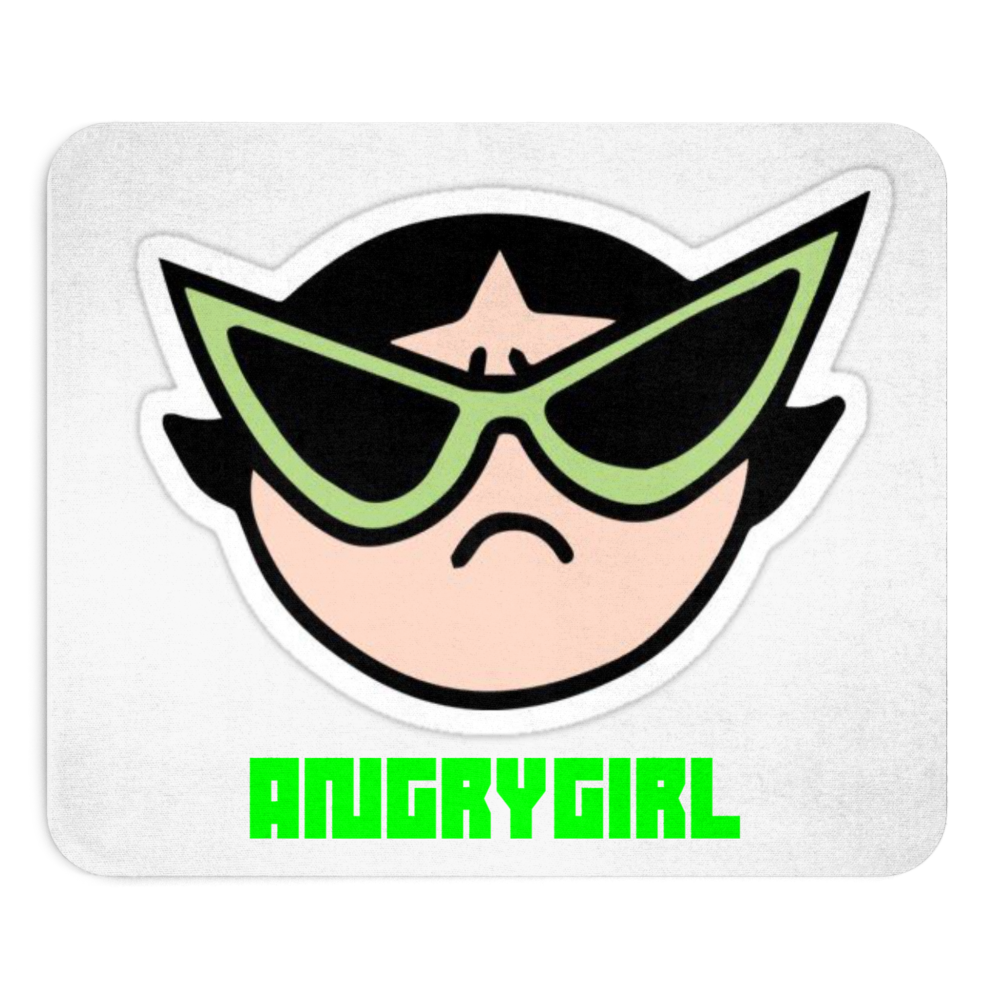 مینی موس پد انگری گرل angry girlنمای روبرو3