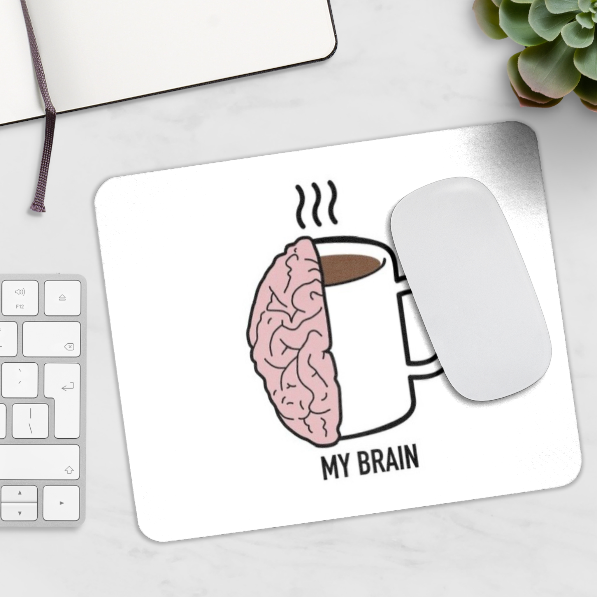 موس پد طرح coffee brainنمای ۳