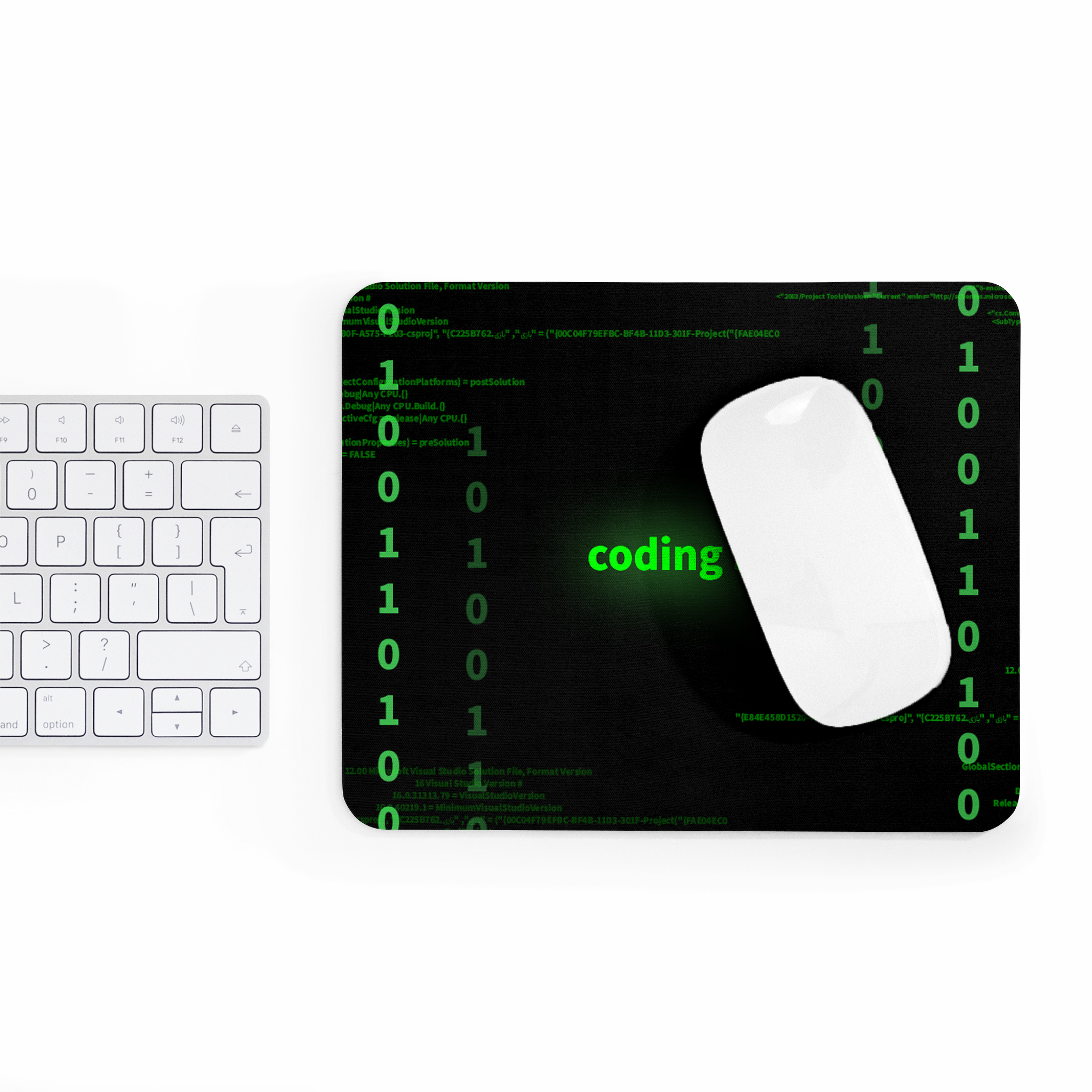 مینی ماوس پد مدل codingنمای ۲