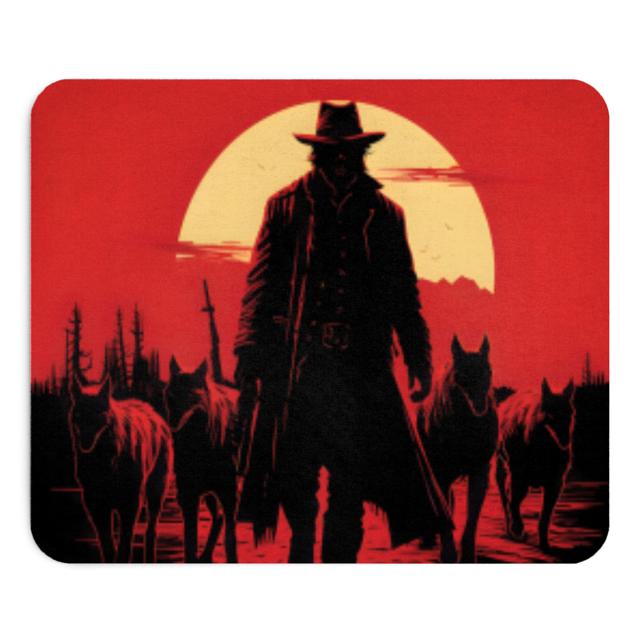 پد موس طرح بازی red deadنمای روبرو3