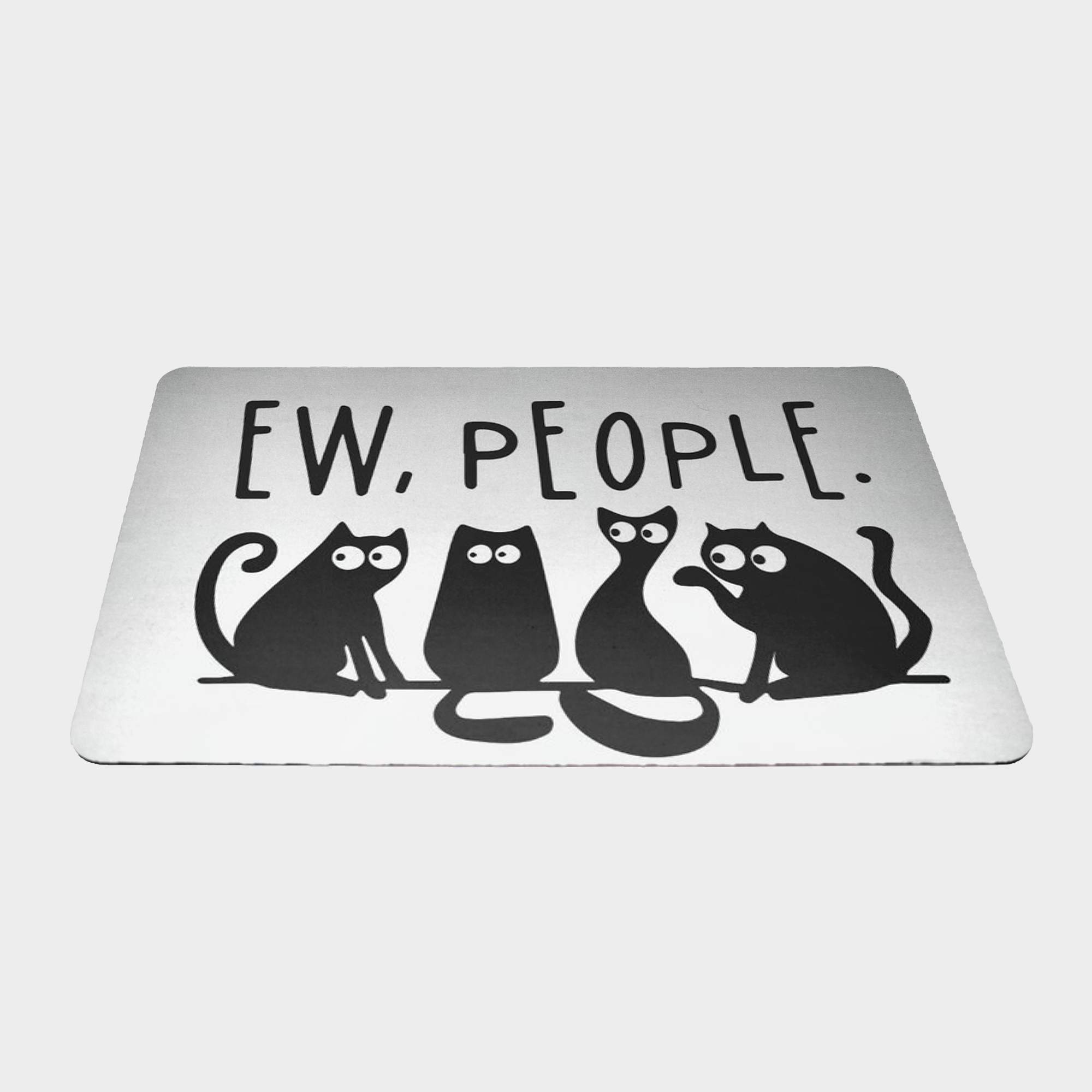 موس پد طرح گربه طرح ew peopleنمای ۲