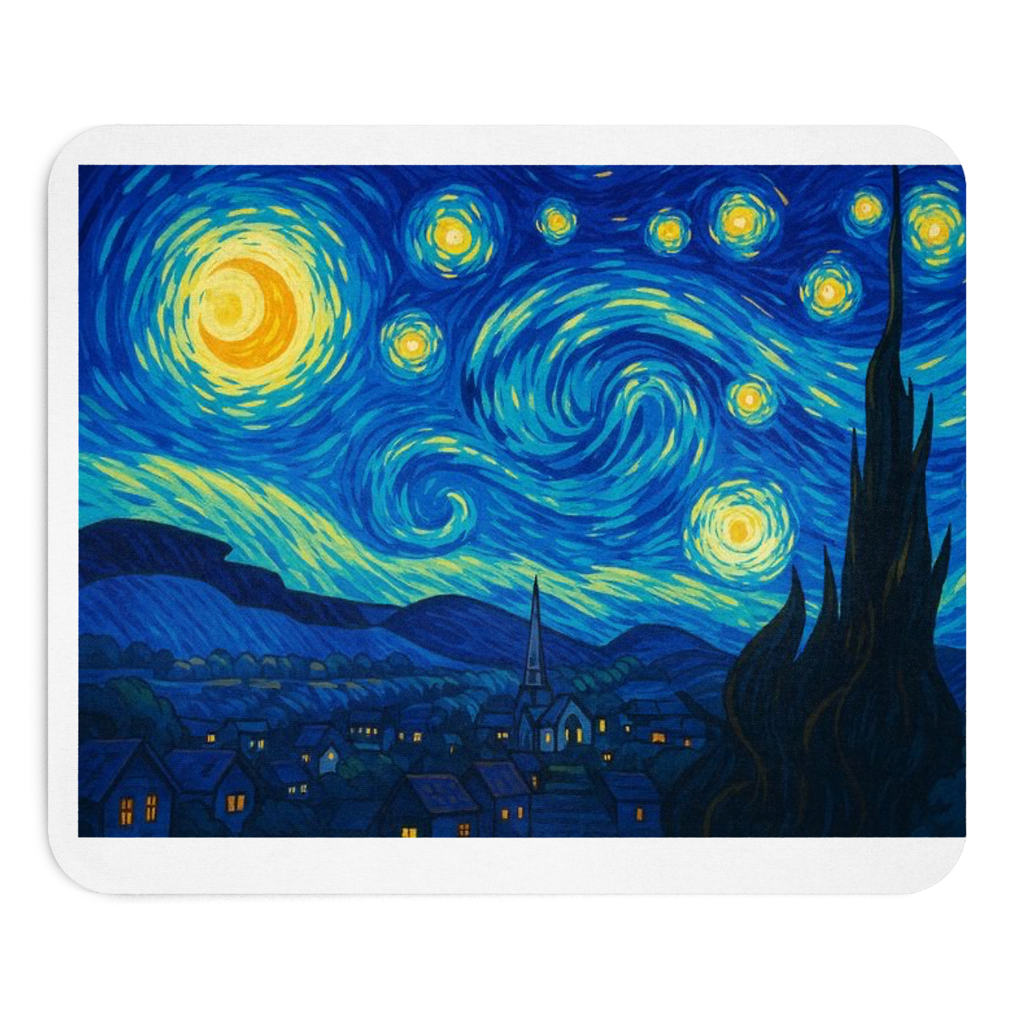مینی موس پد مدل شب های پر ستاره ونگوک🎨🖌
