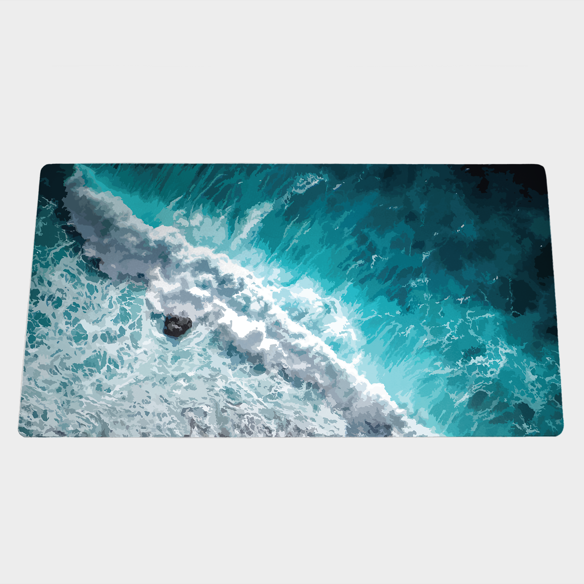 دسک پد 40x75 طرح Waves and the seaنمای ۳
