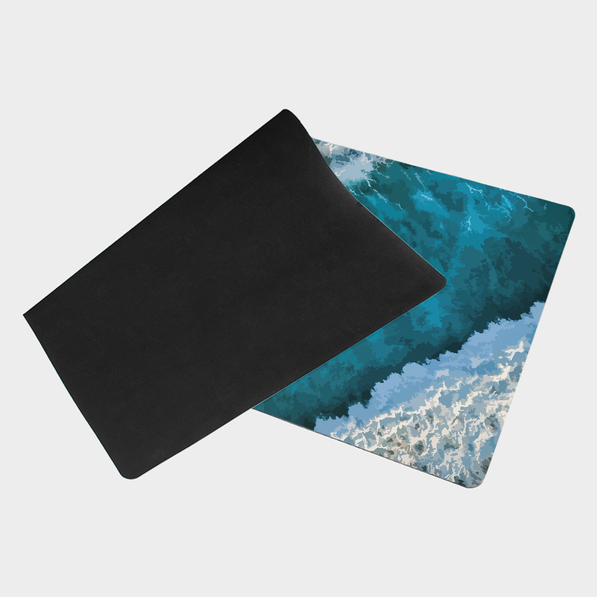 دسک پد 40x75 طرح Waves of the seaنمای ۱1