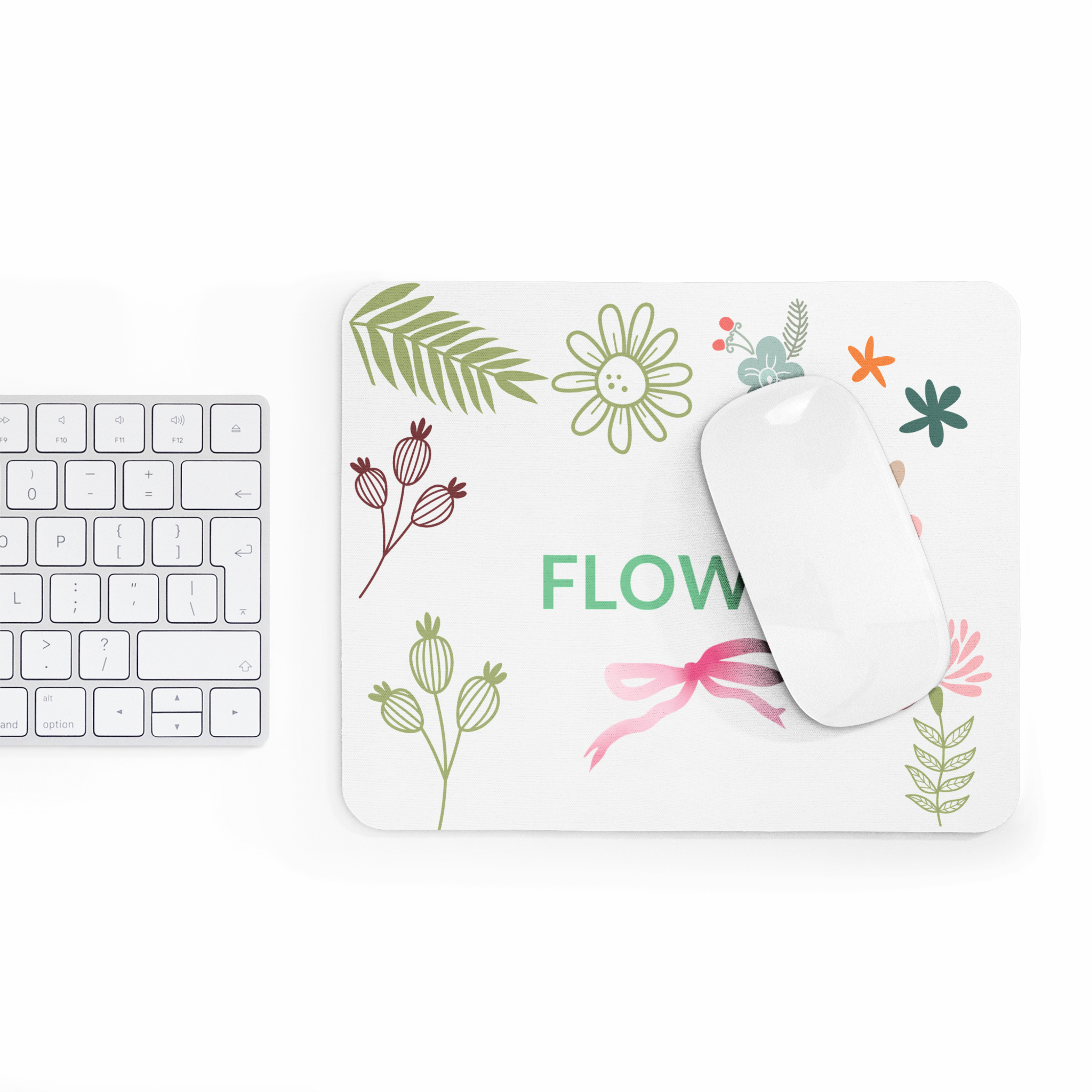 مینی موس پد مدل flowerنمای ۲