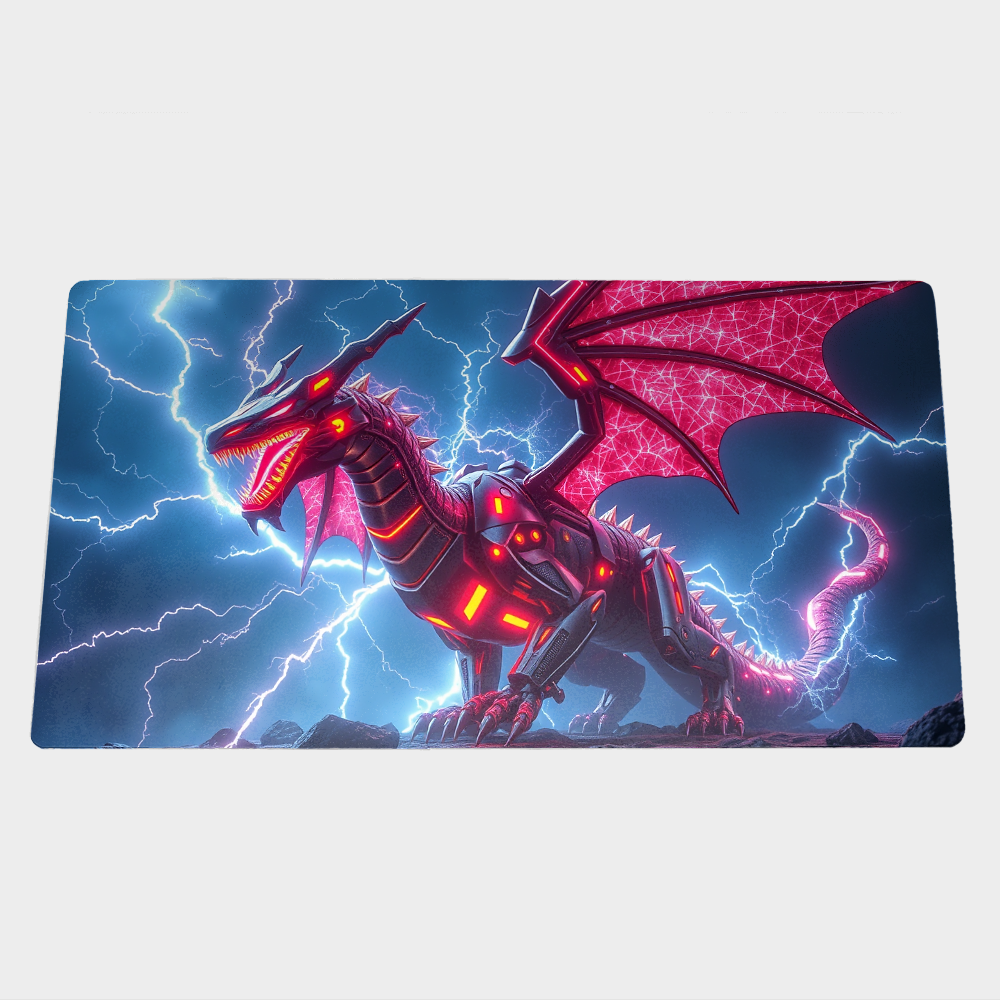 دسک پد طرح Red dragonنمای ۳