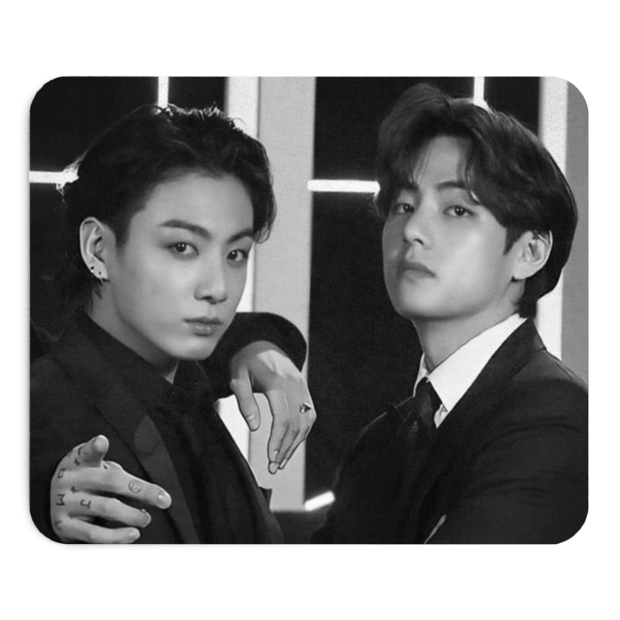 موس پد طرح TAEKOOKنمای روبرو3