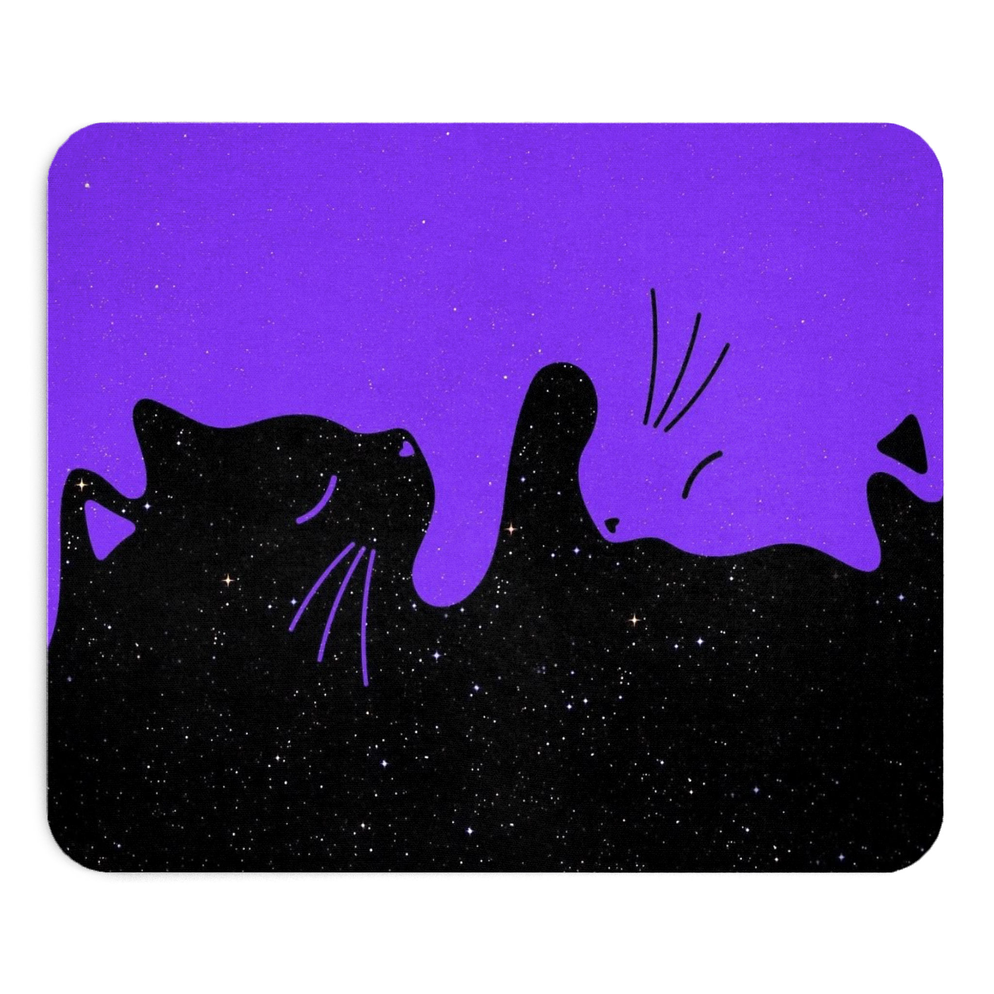 موس پد طرح Two catsنمای روبرو3
