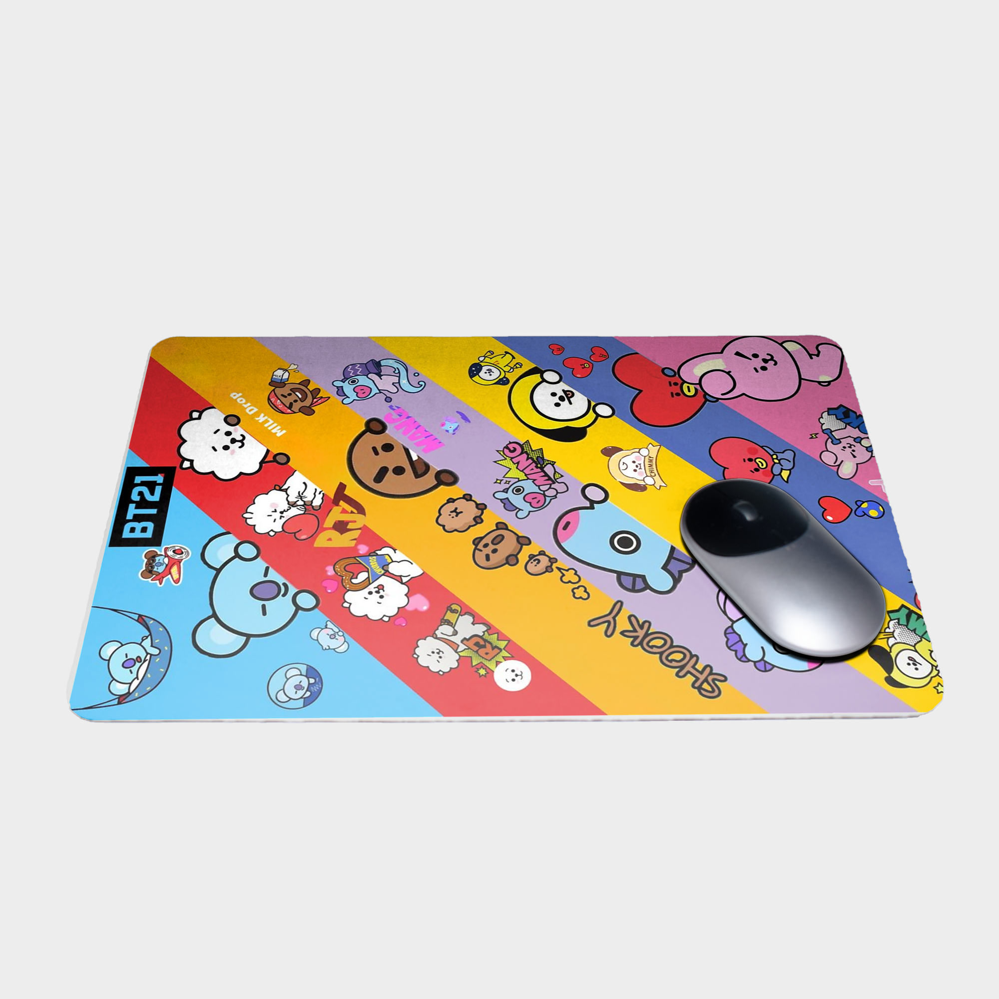 ماوس پد طرح بی تی اس bts bt21نمای ۳1