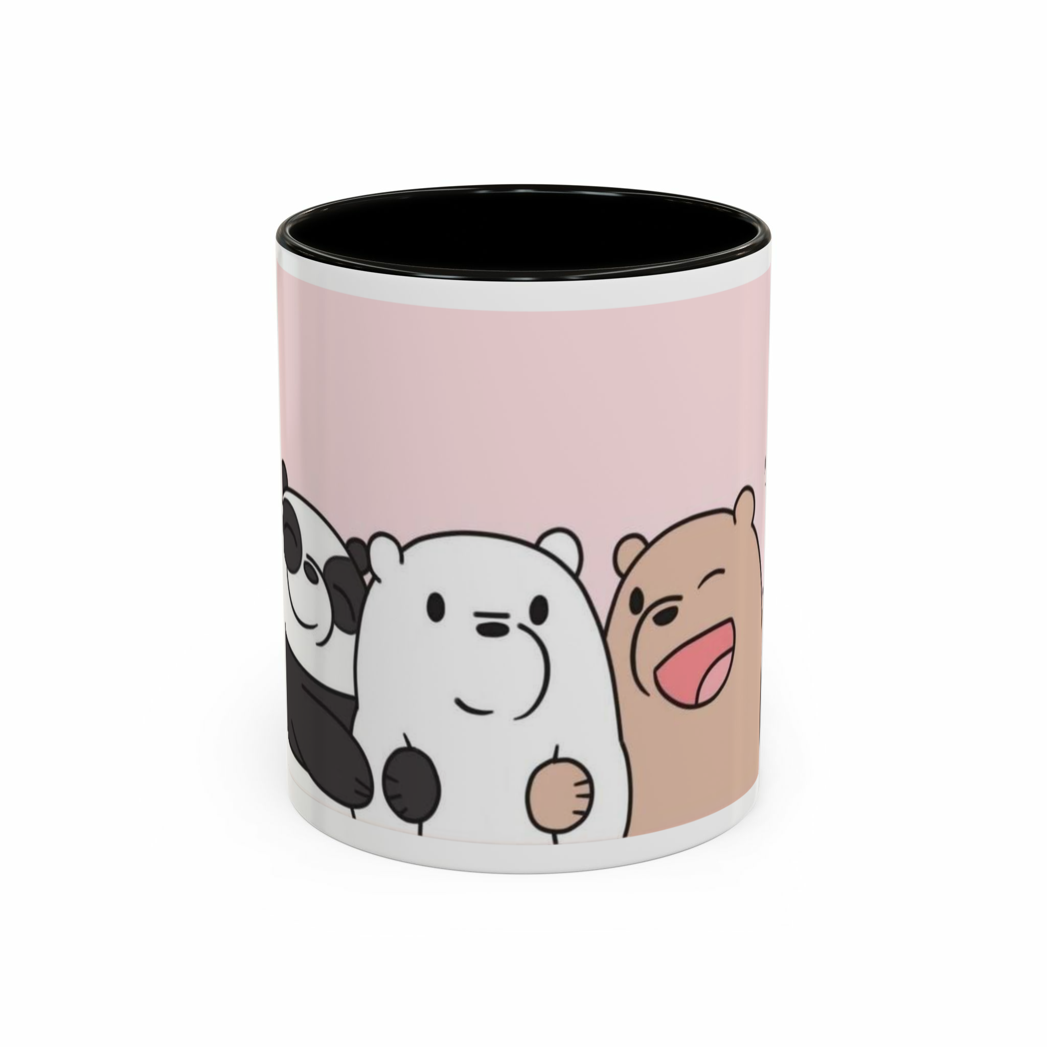 🐻نمای روبرو  - رنگ مشکی