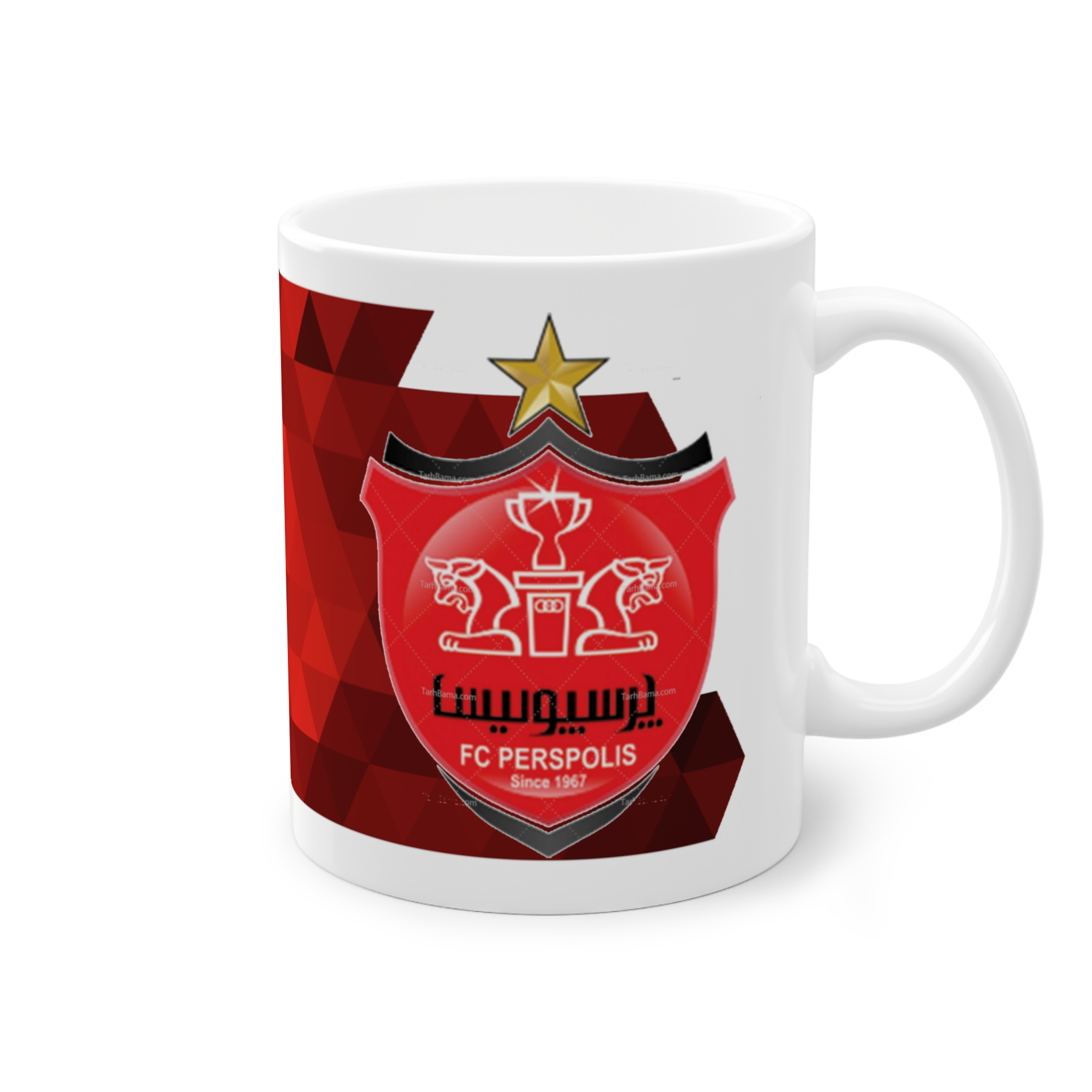 لیوان طرح پرسپولیسنمای راست2