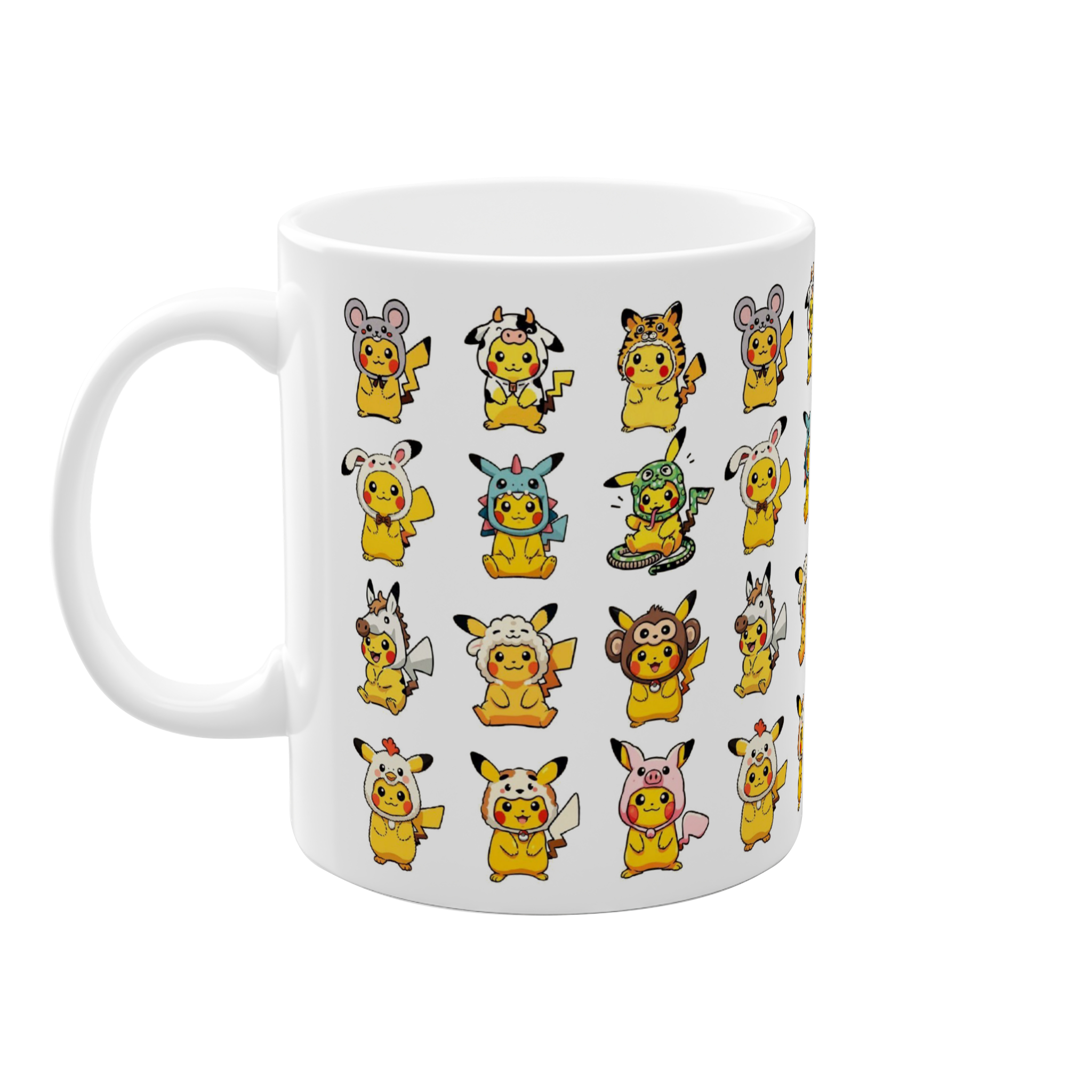 ماگ سرامیک کارتونی پیکاچو فانتزینمای چپ3