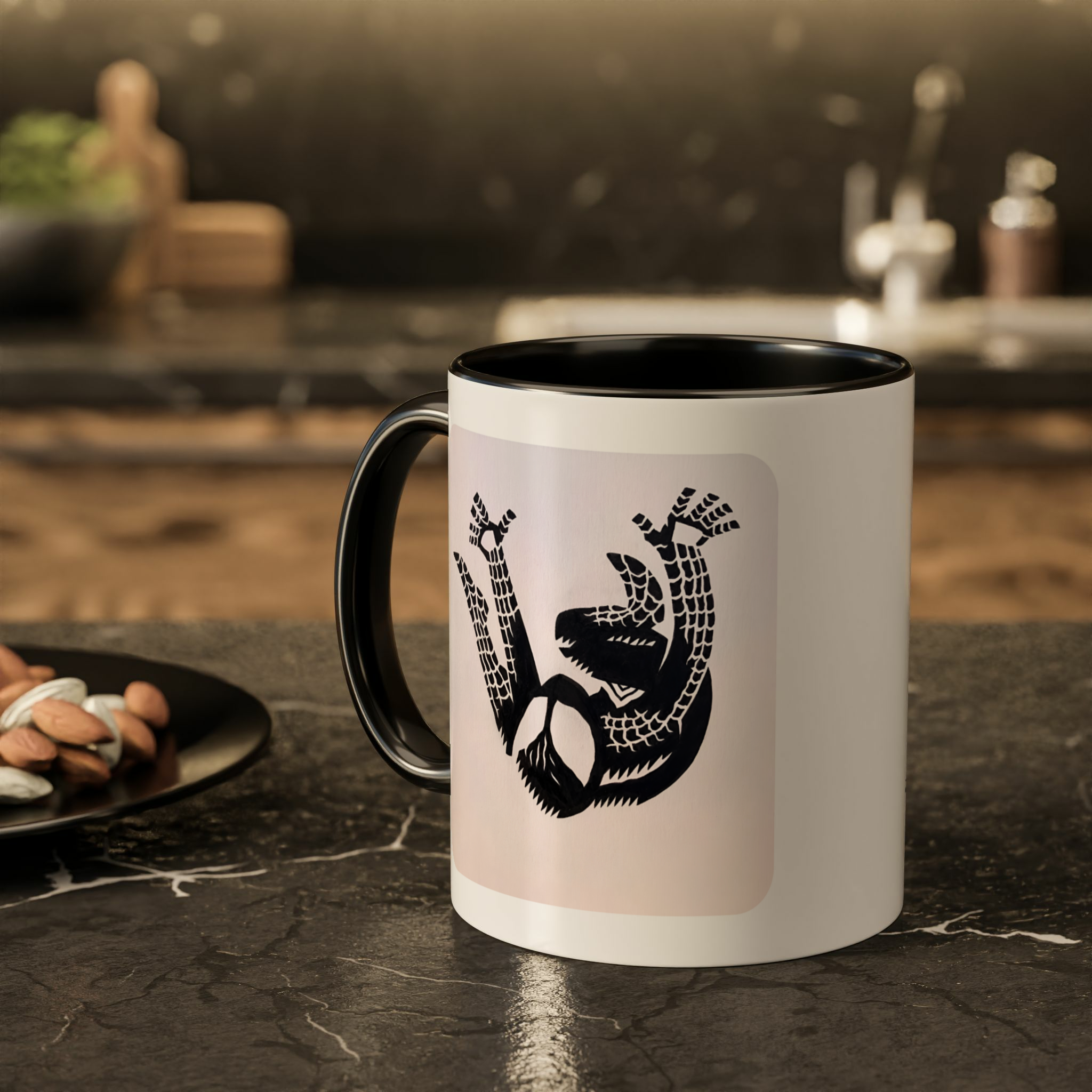 ماگ { ونوم و مرد عنکبوتی سیاه } Venom & Spider manزمینه ۲ - رنگ مشکی5