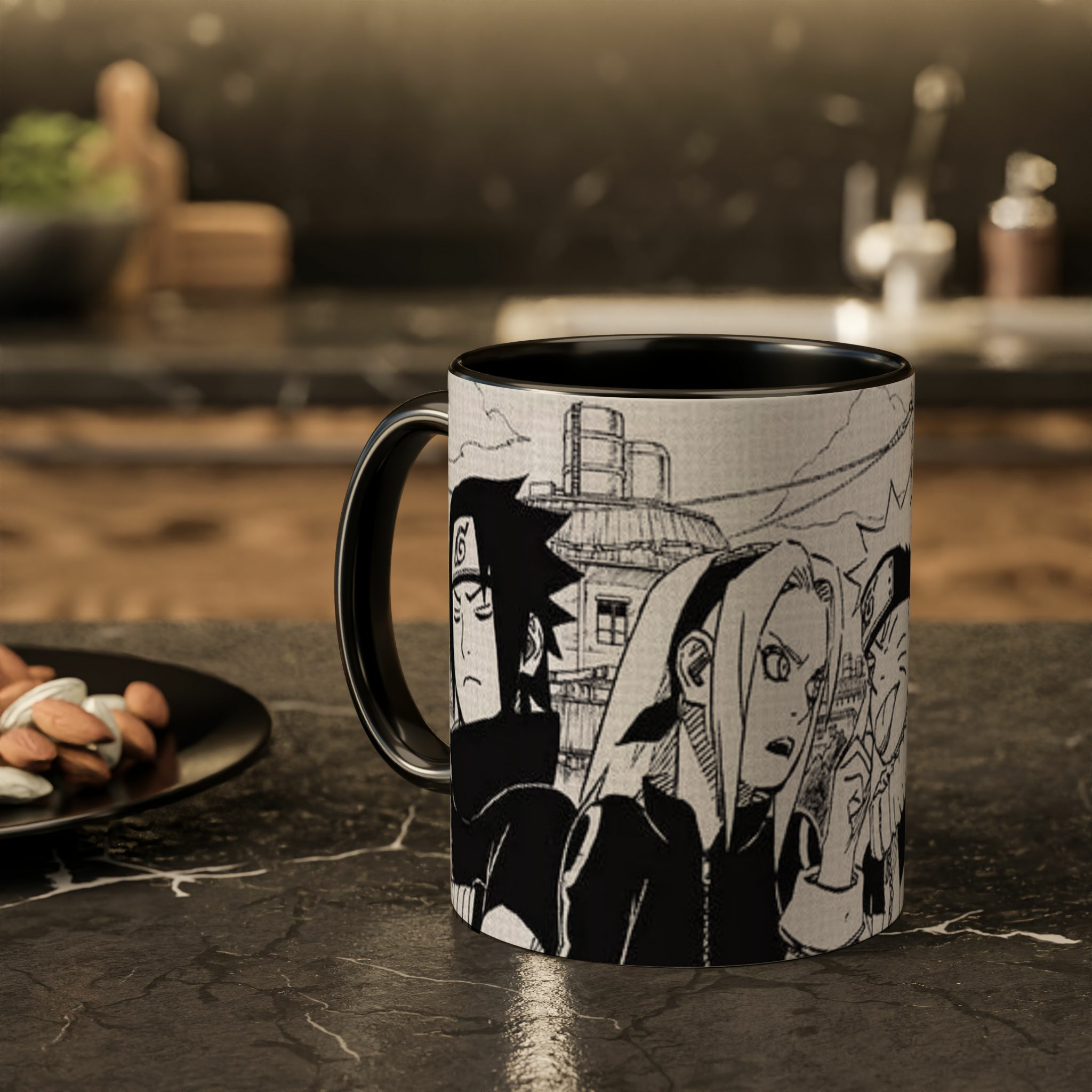 ماگ انیمه ایزمینه ۲ - رنگ مشکی1