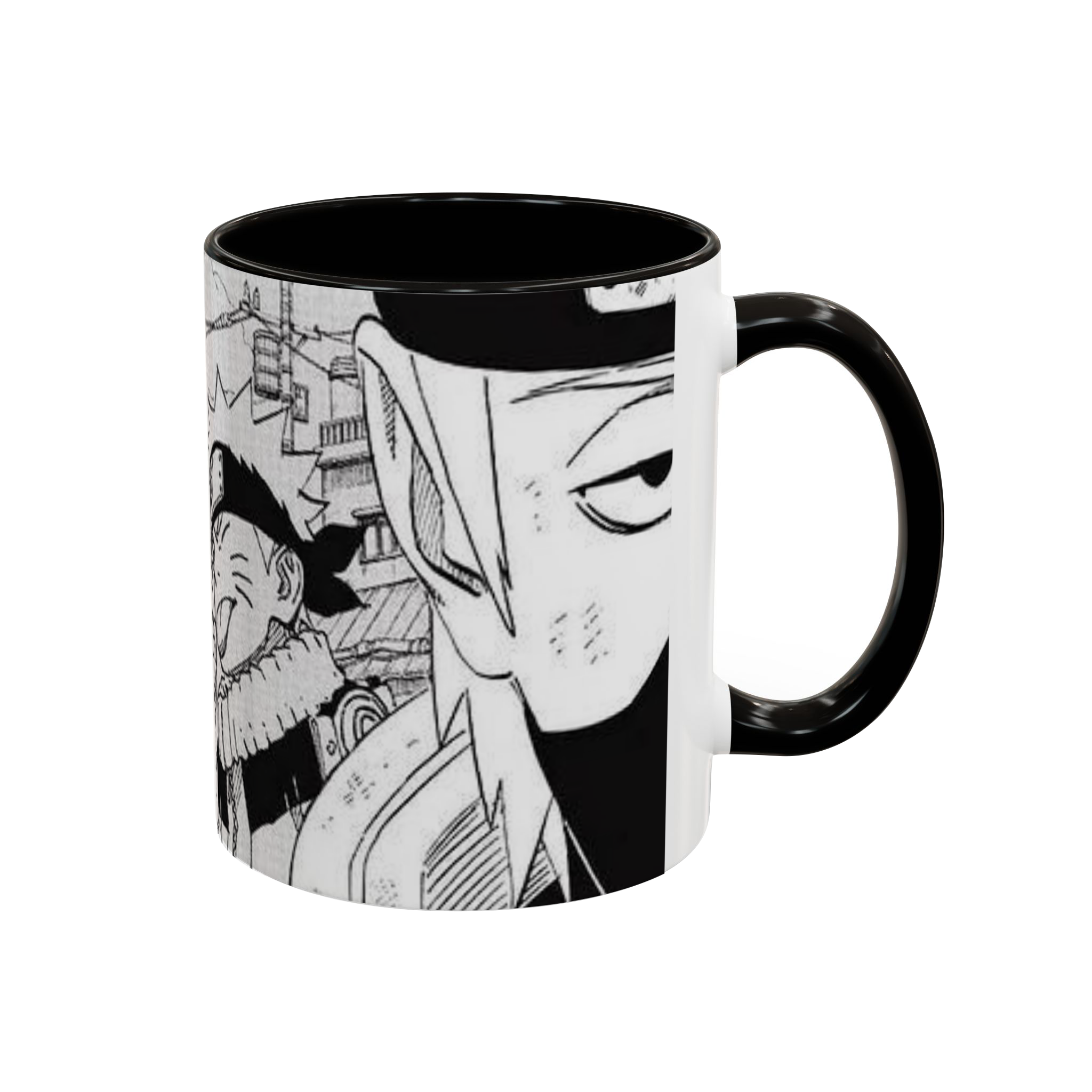 ماگ انیمه اینمای راست  - رنگ مشکی4