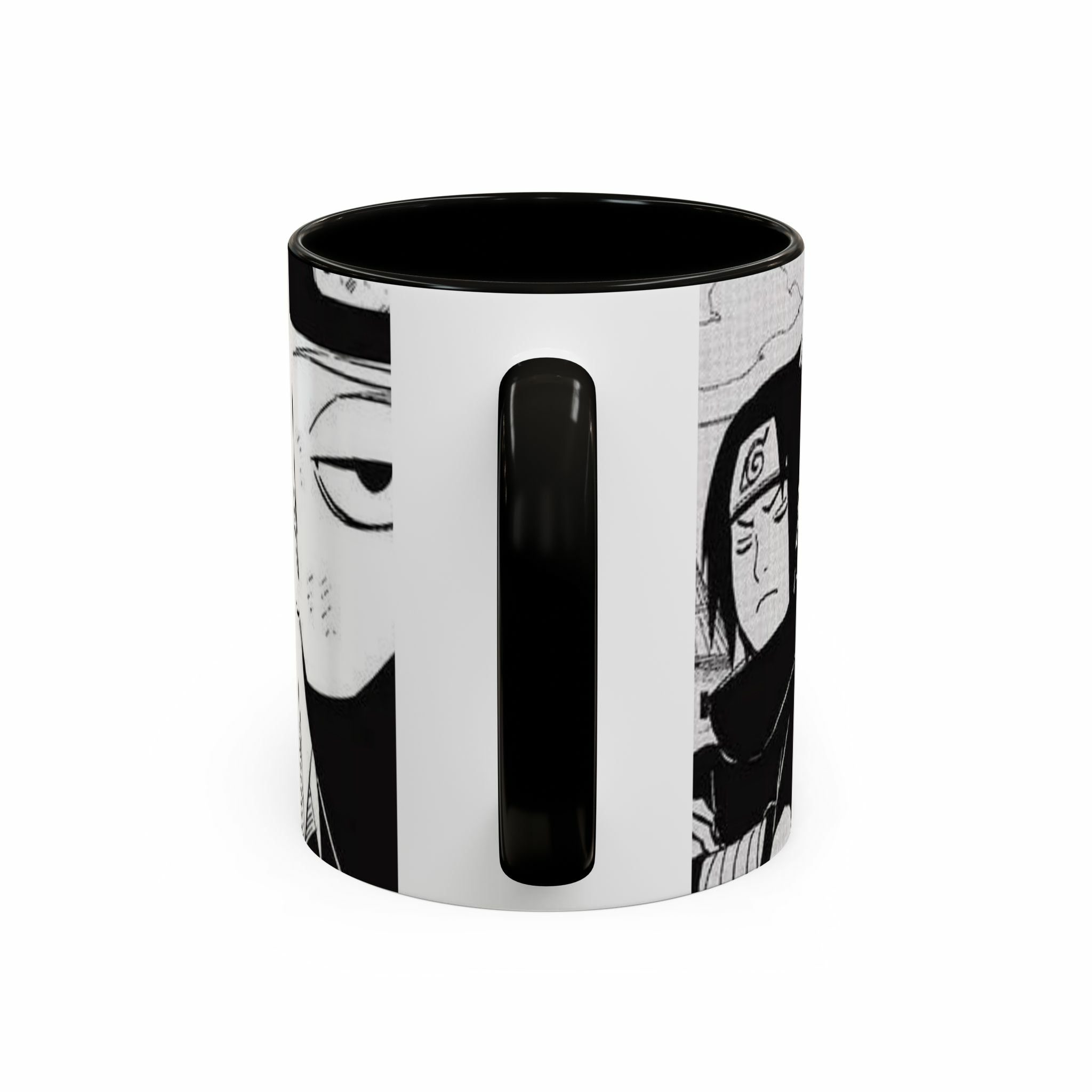 ماگ انیمه اینمای پشت - رنگ مشکی3