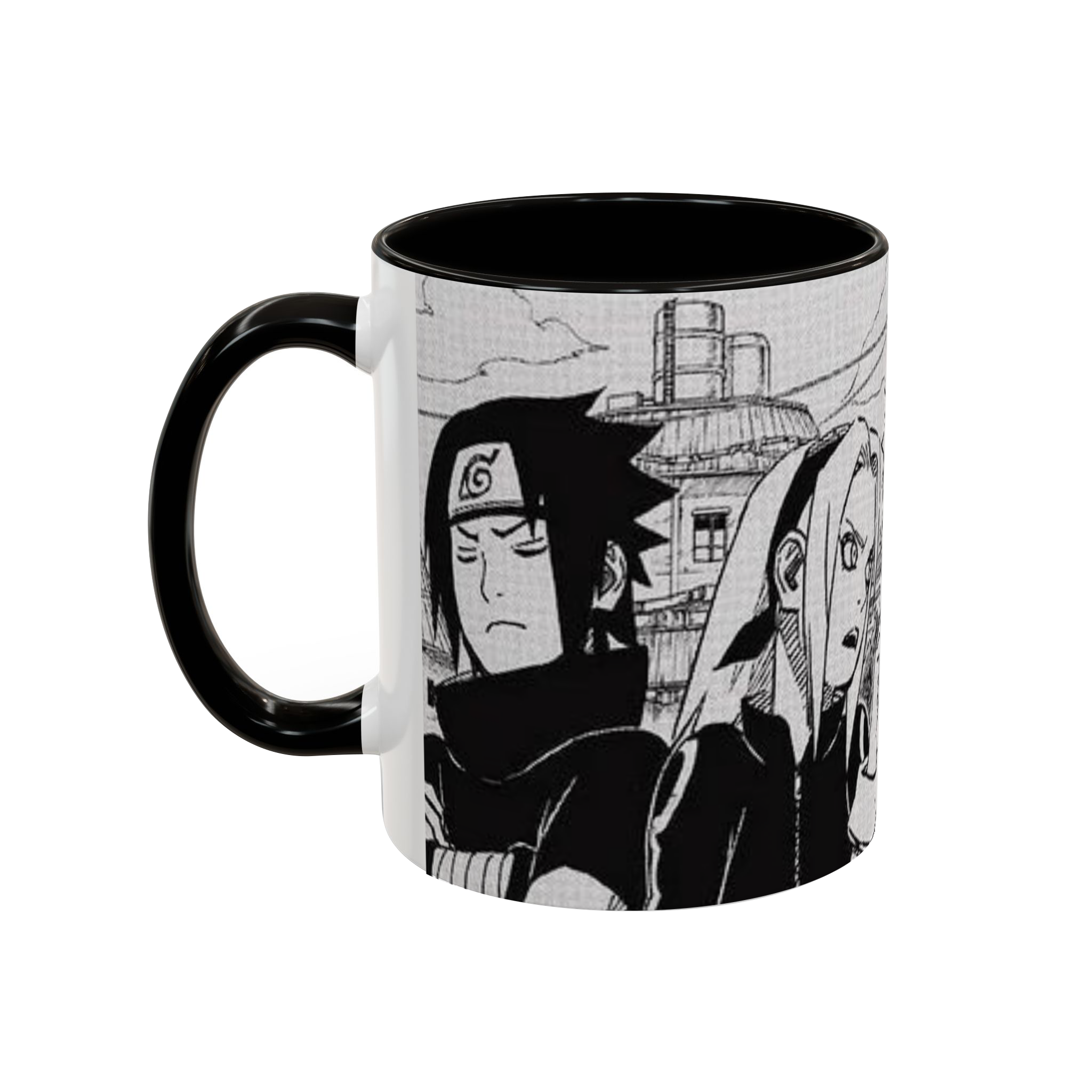 ماگ انیمه اینمای چپ - رنگ مشکی5