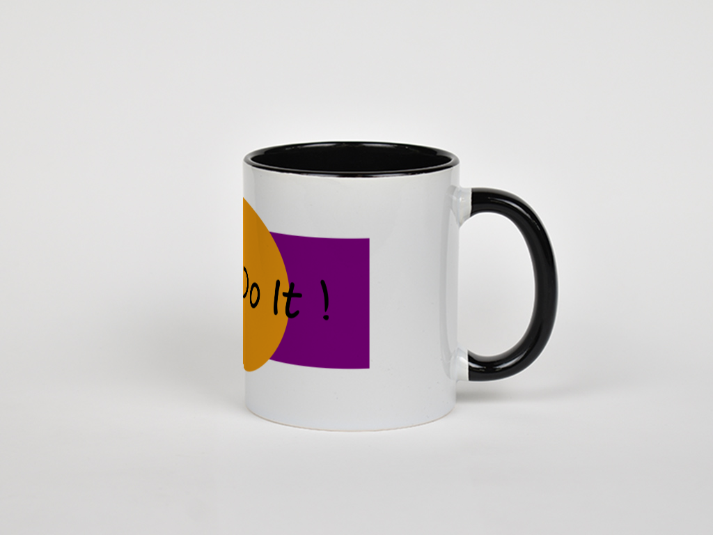 ماگ انگیزهنمای راست  - رنگ مشکی2