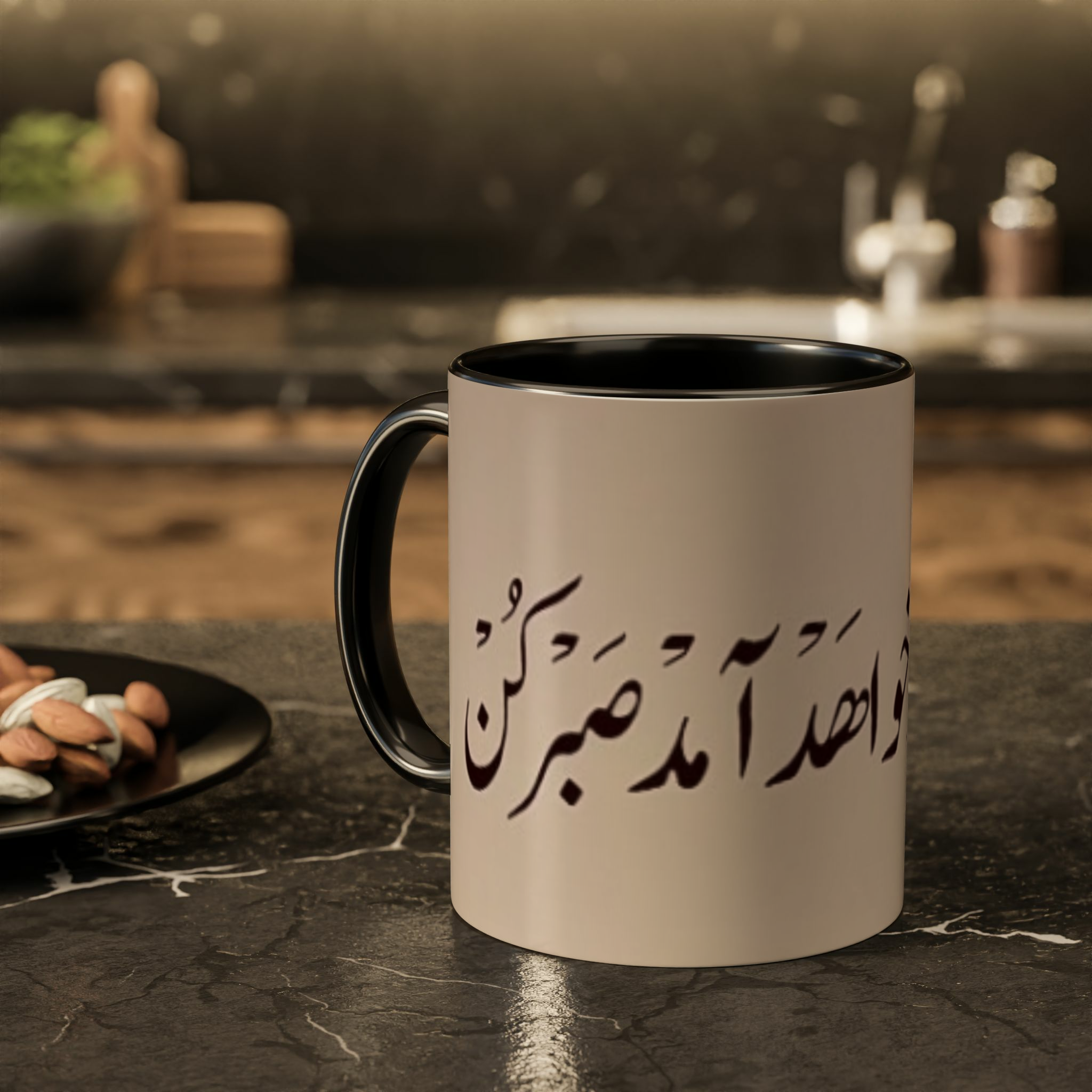 ماگ فونتزمینه ۲ - رنگ مشکی2
