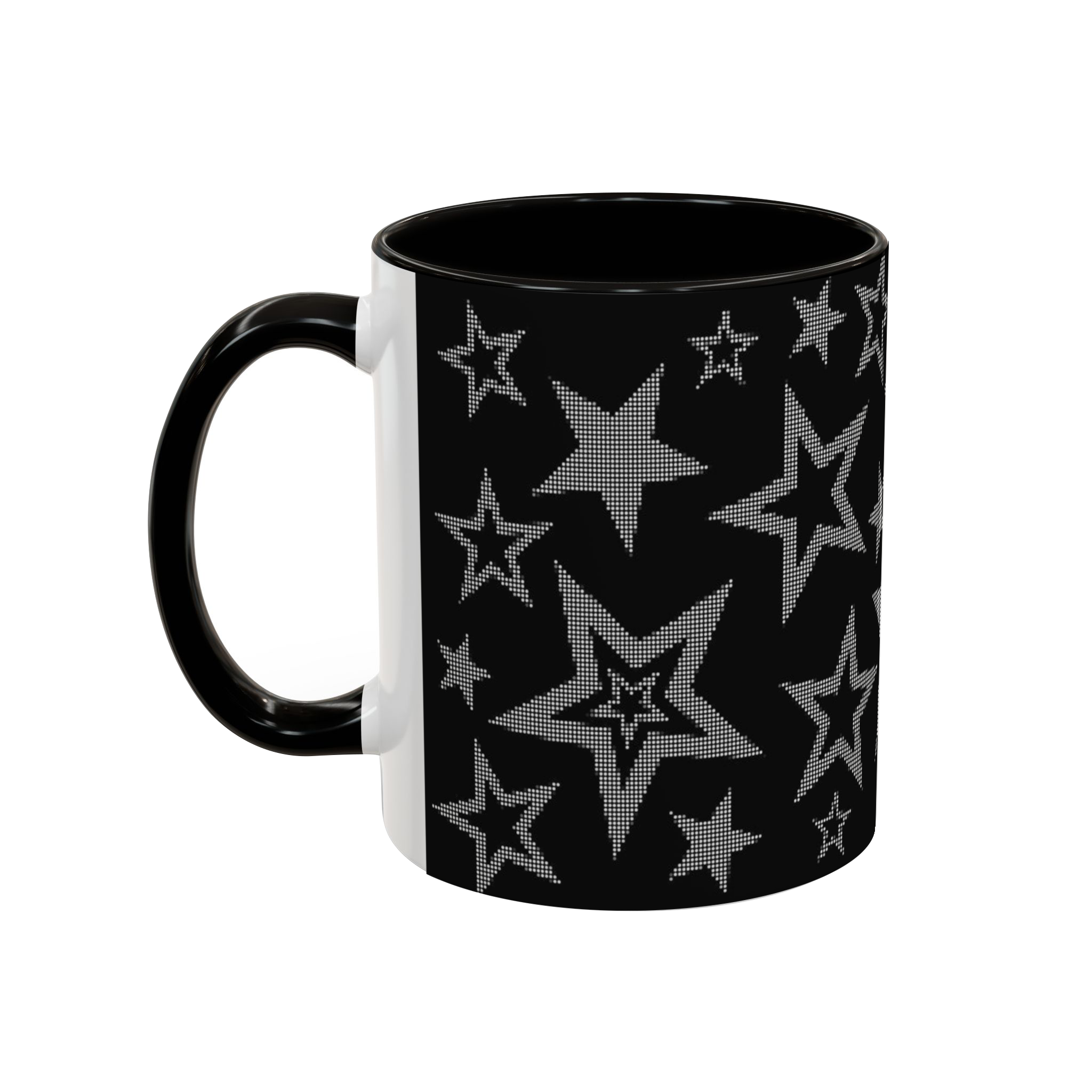 لیوان ماگ stars clubنمای چپ - رنگ مشکی2