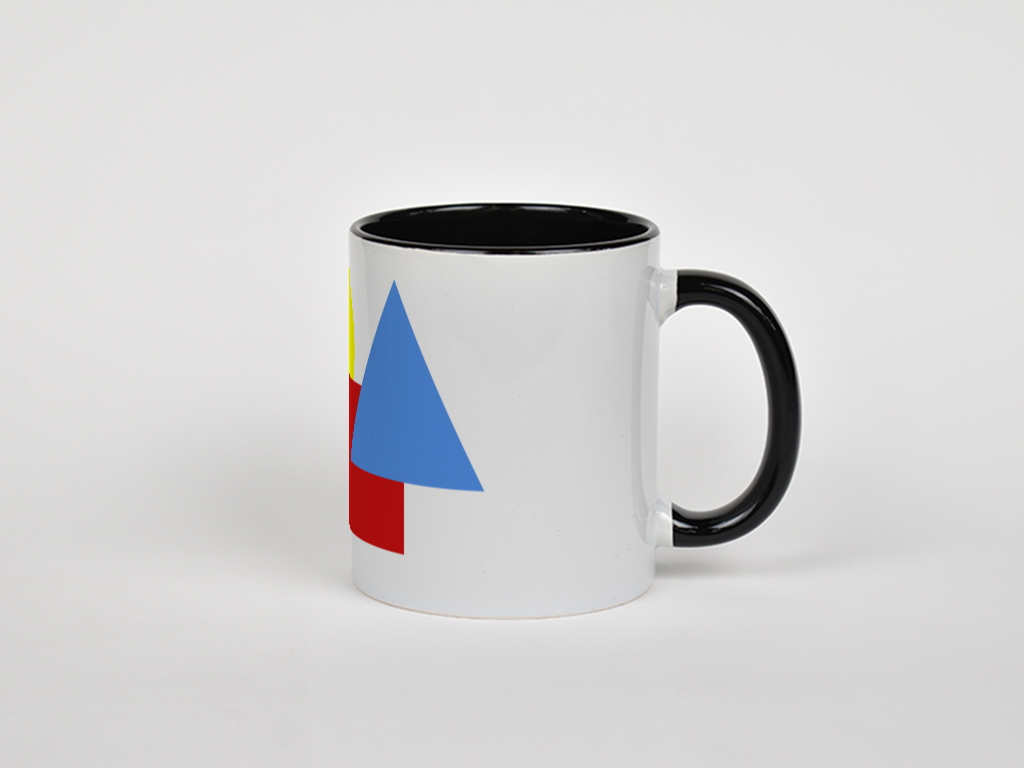 ماگ انیمیشن درون و بیرون(insideout)نمای راست  - رنگ مشکی2