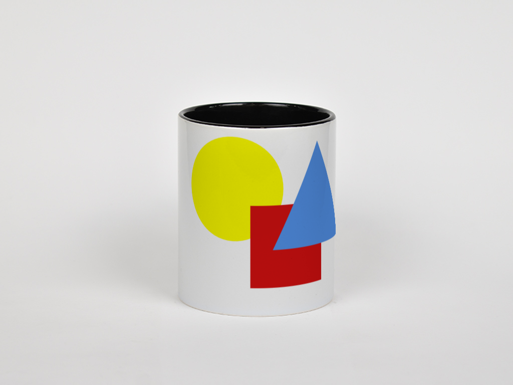 ماگ انیمیشن درون و بیرون(insideout)نمای روبرو  - رنگ مشکی0