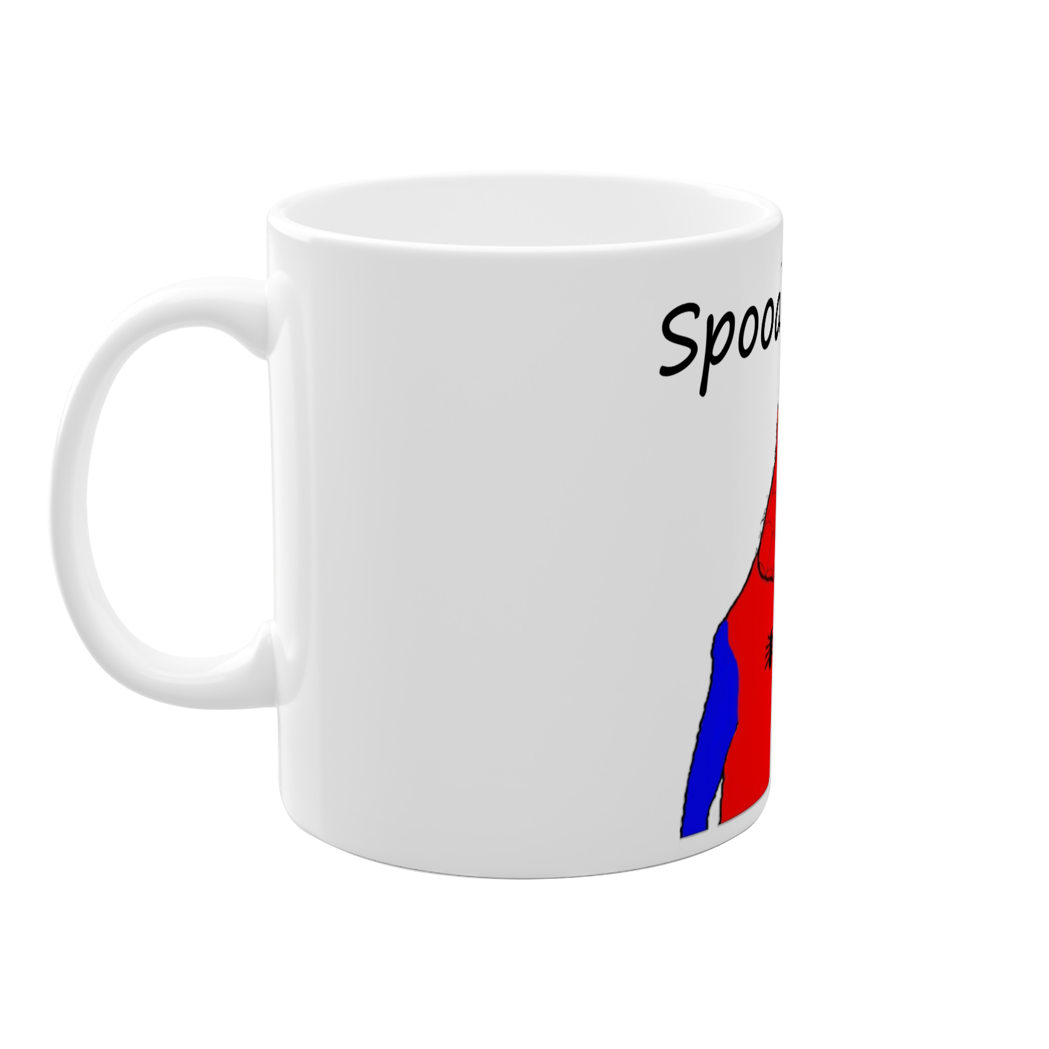 ماگ ساده طرح Spooderman 🤡نمای چپ2