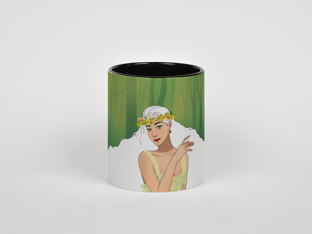 پری تابستونی🧚‍♀️نمای روبرو  - رنگ مشکی