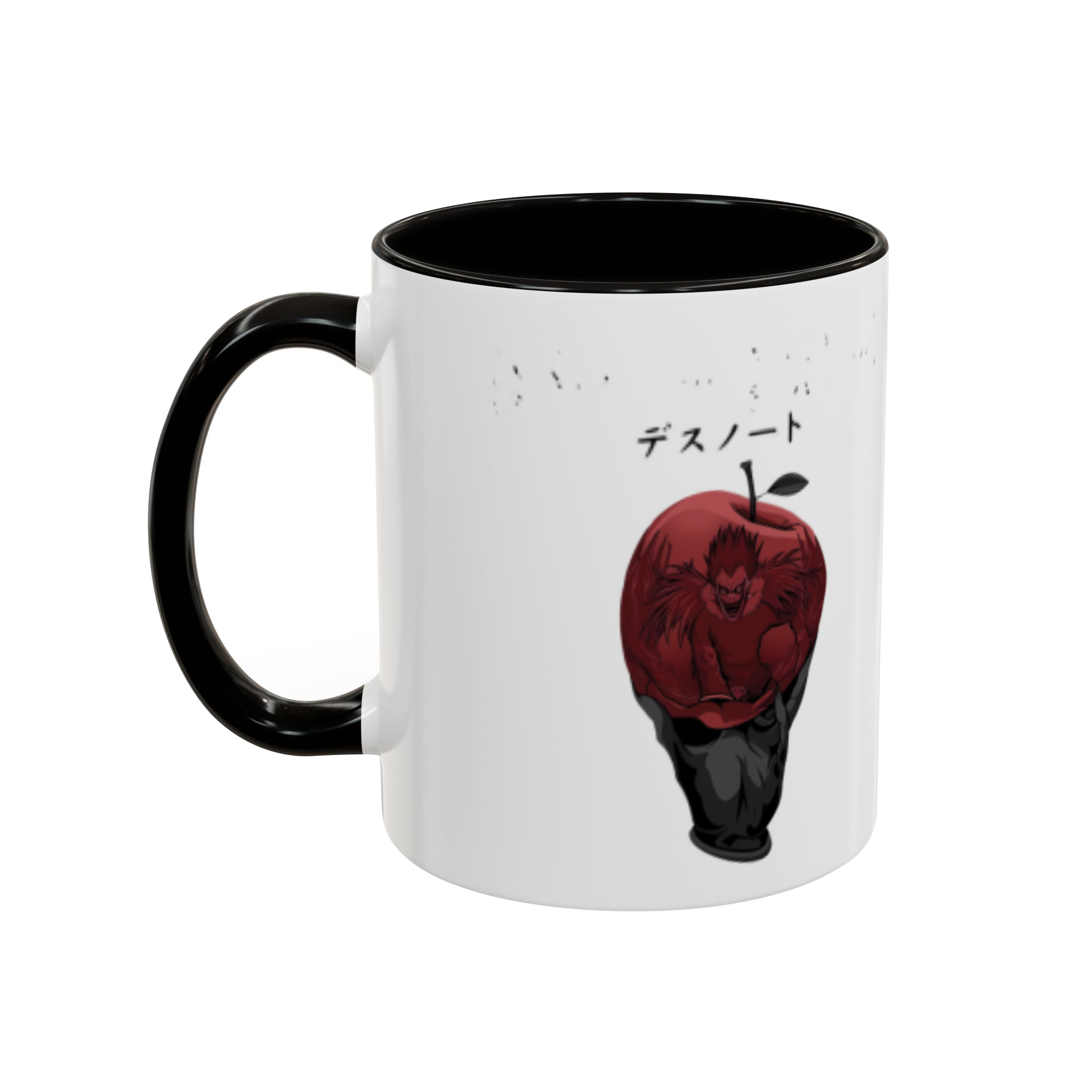 ماگ طرح death noteنمای چپ - رنگ مشکی3