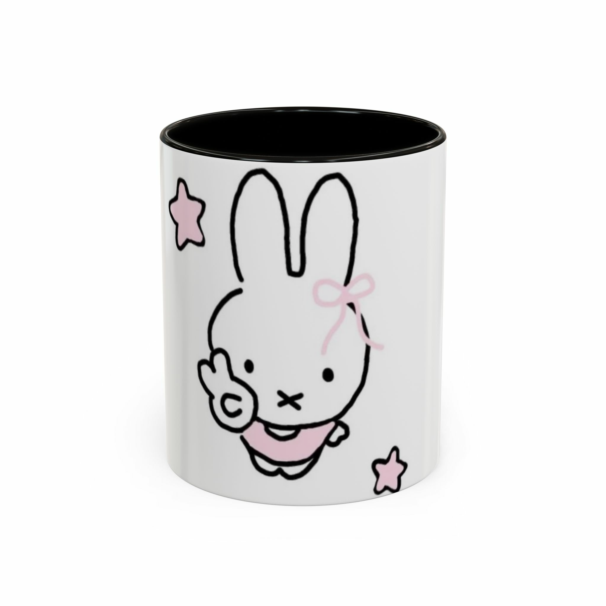 ماگ cuteنمای روبرو  - رنگ مشکی3