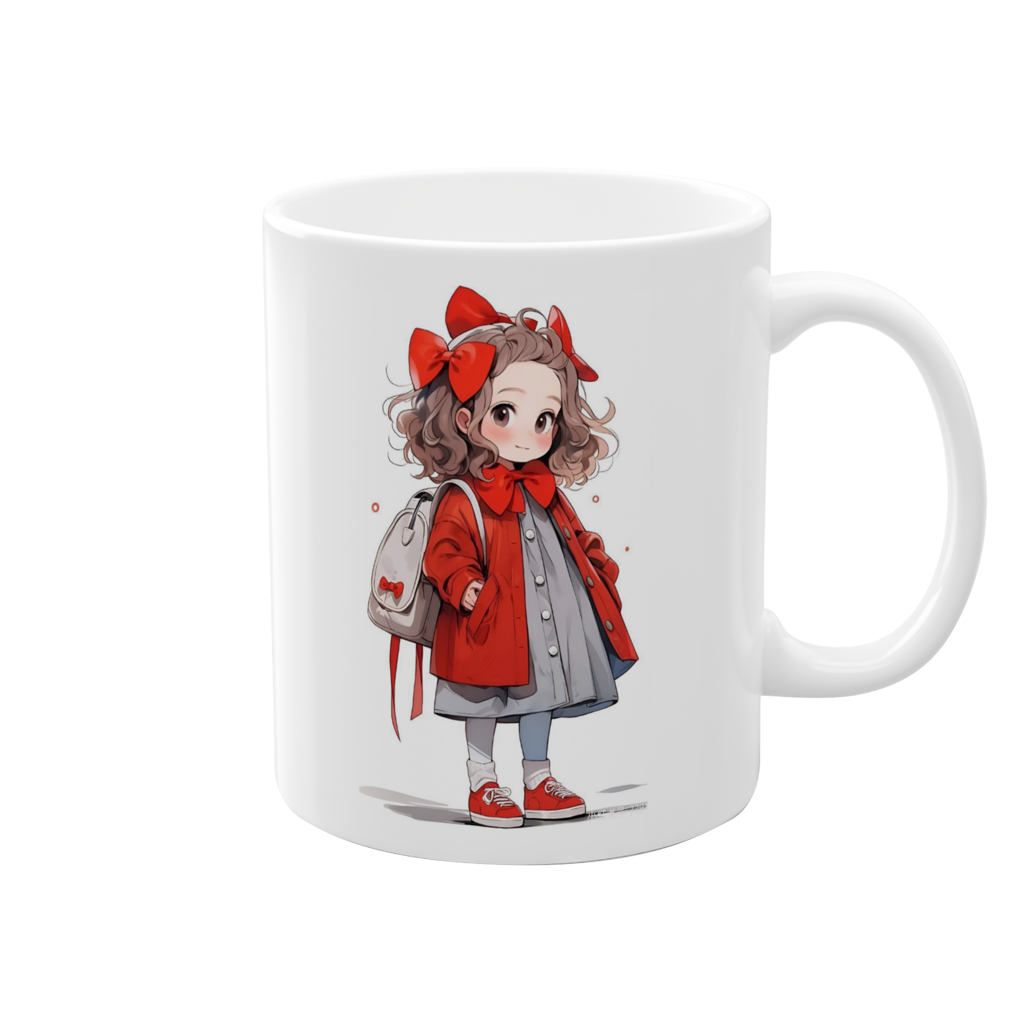 لیوان ماگ فانتزی دخترونه🥹✨️😍👌🏻🤗نمای راست0