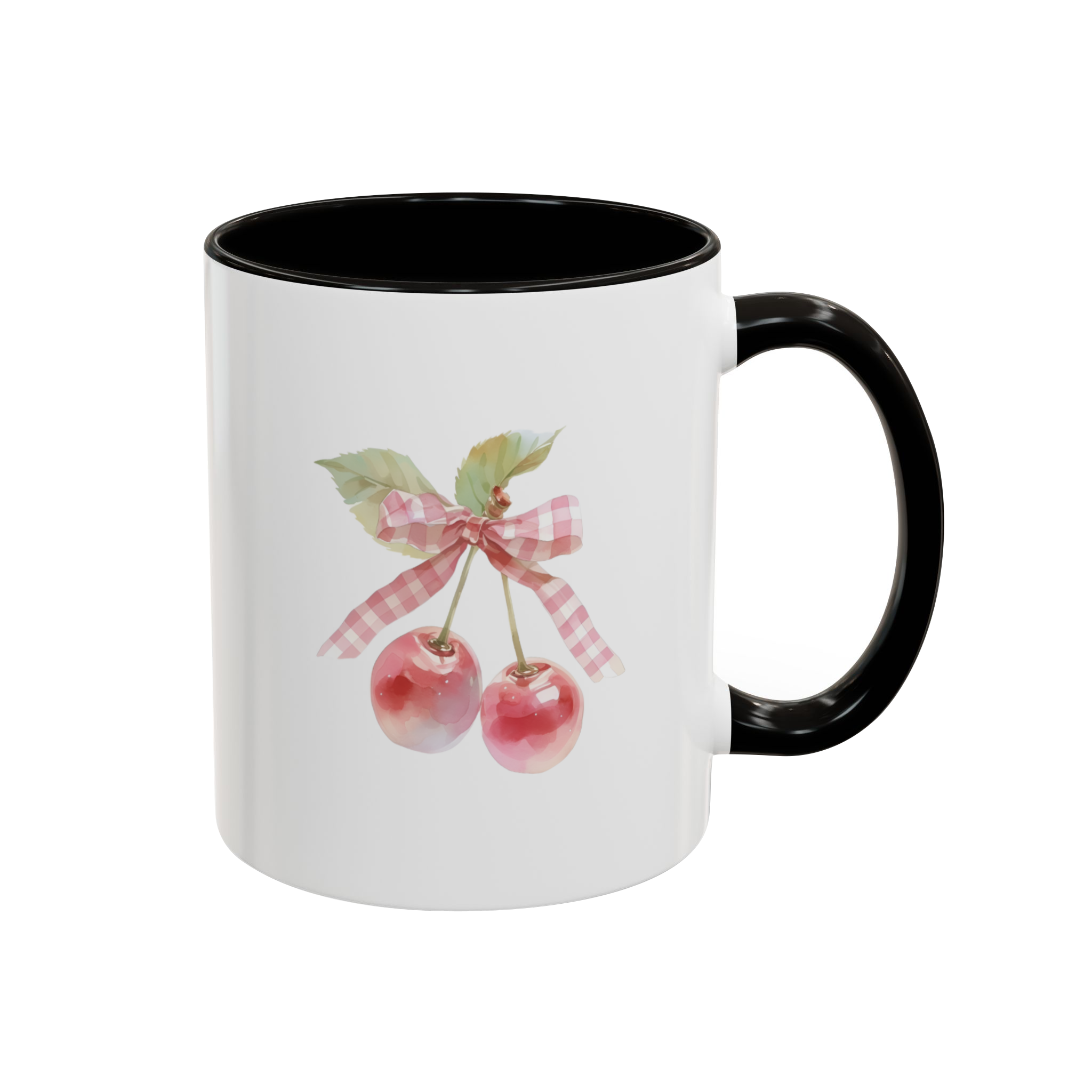 کاپ گیلاسی پاپیونی ( Cherry bow!)نمای راست - رنگ مشکی