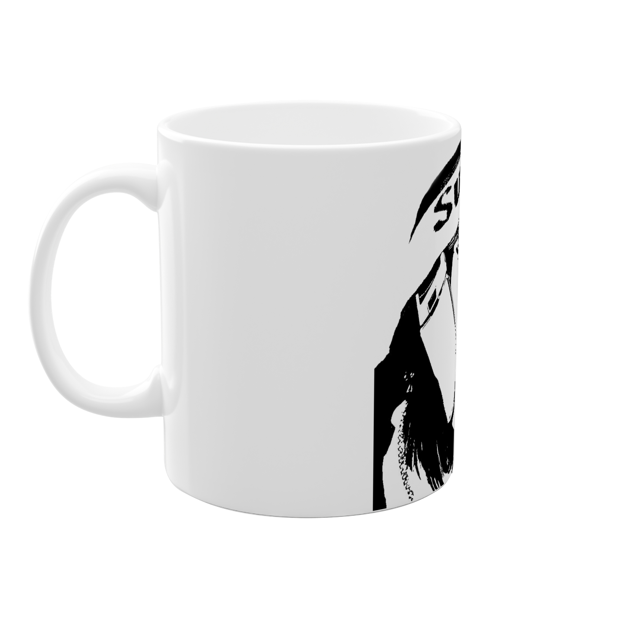 ماگ طرح Billie Eilishنمای چپ1