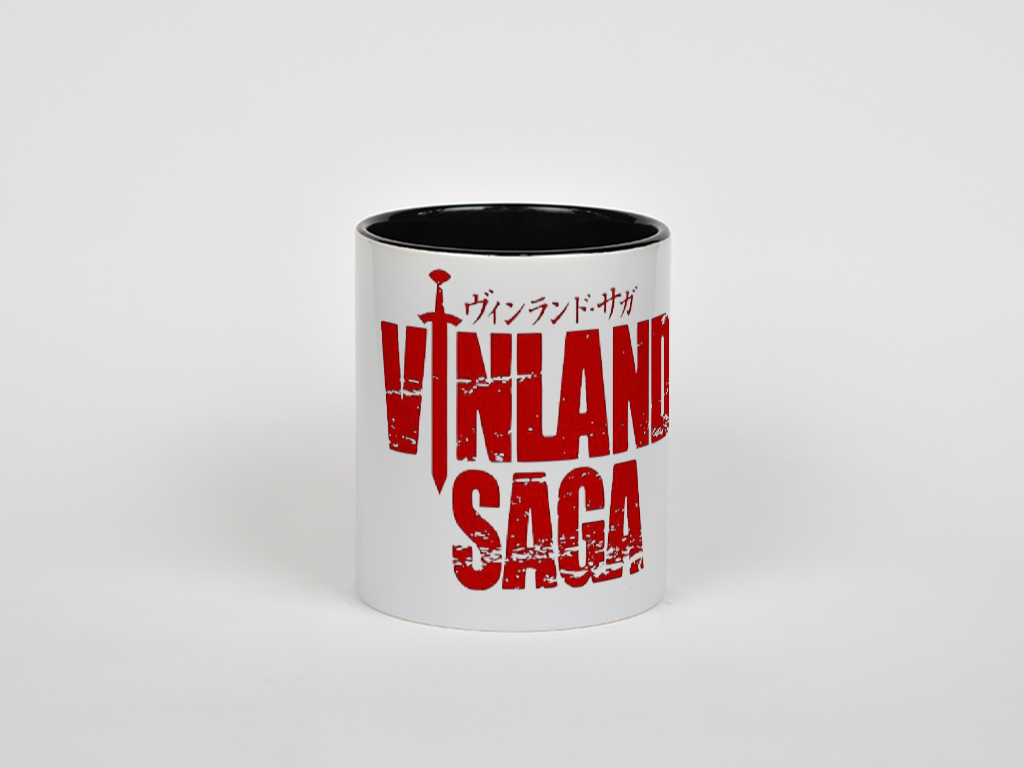 ماگ Vinland saga 003نمای روبرو  - رنگ مشکی