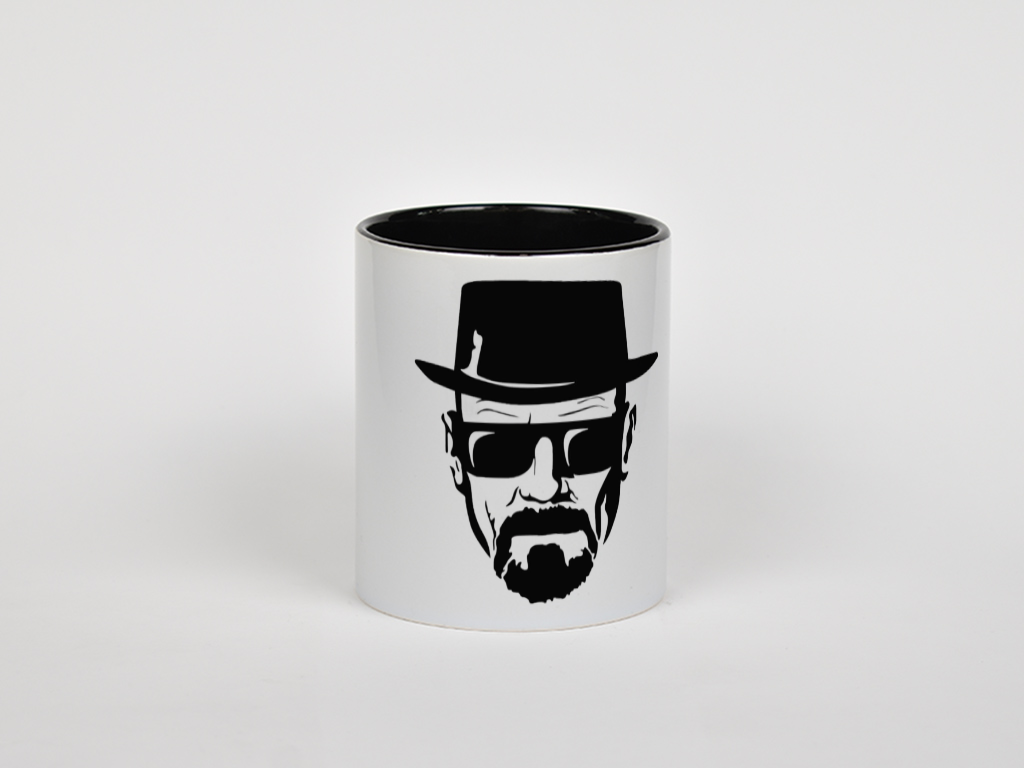 ماگ breaking bad 005نمای روبرو - رنگ مشکی