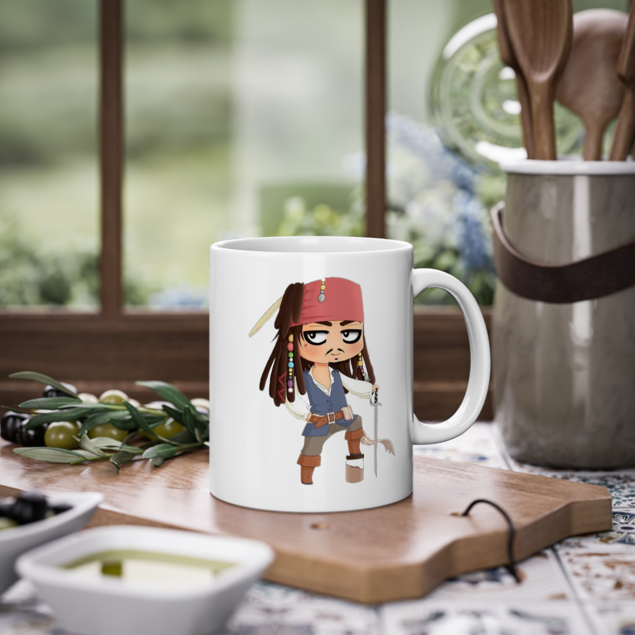 ماگ کاپیتان جک اسپارو Captain Jack Sparrowزمینه ۱3