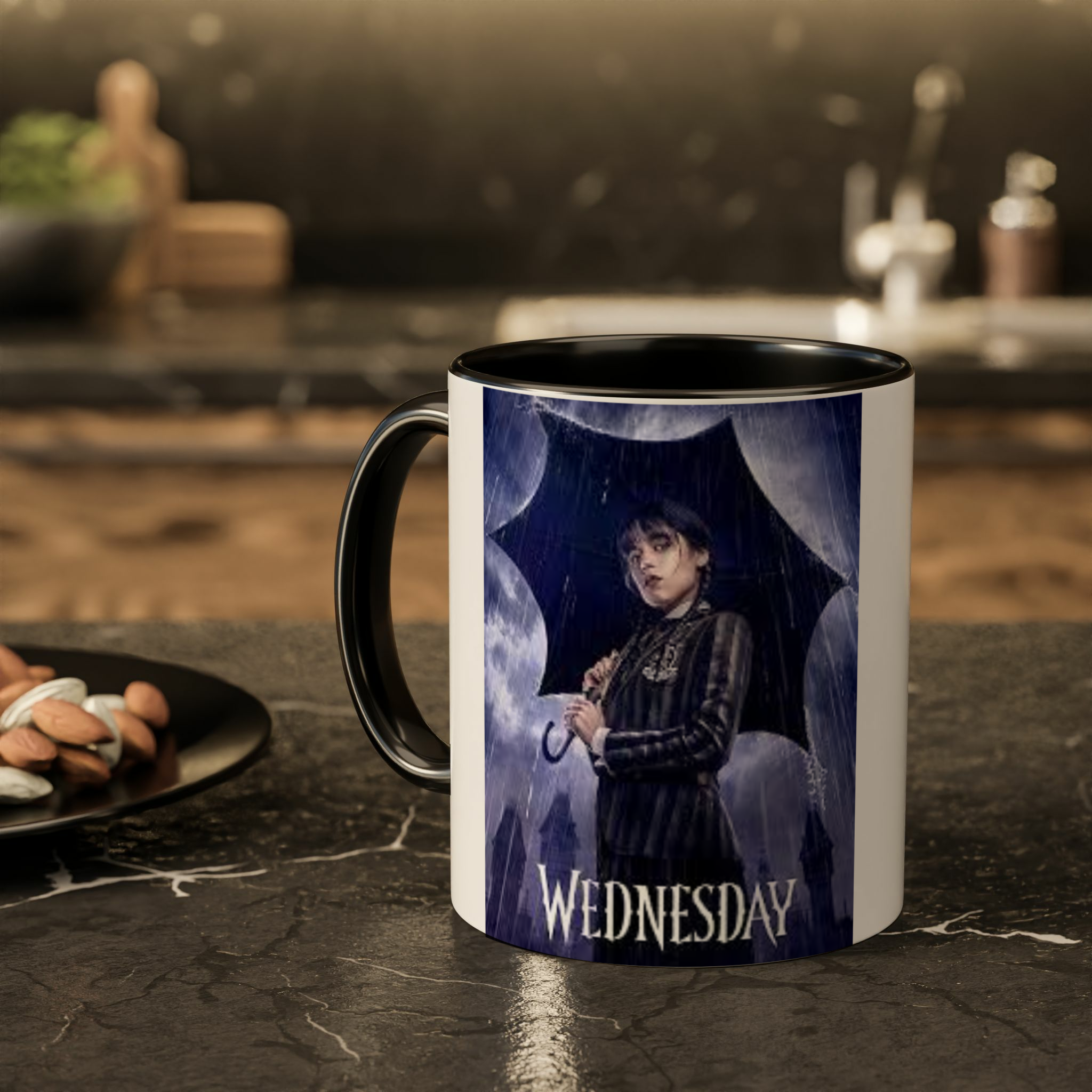 لوگوی ونزدی wednesdayزمینه ۲ - رنگ مشکی1