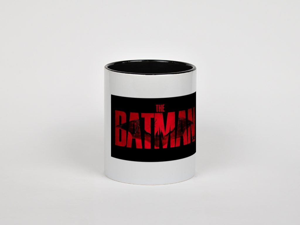 ماگ batman 007نمای روبرو  - رنگ مشکی