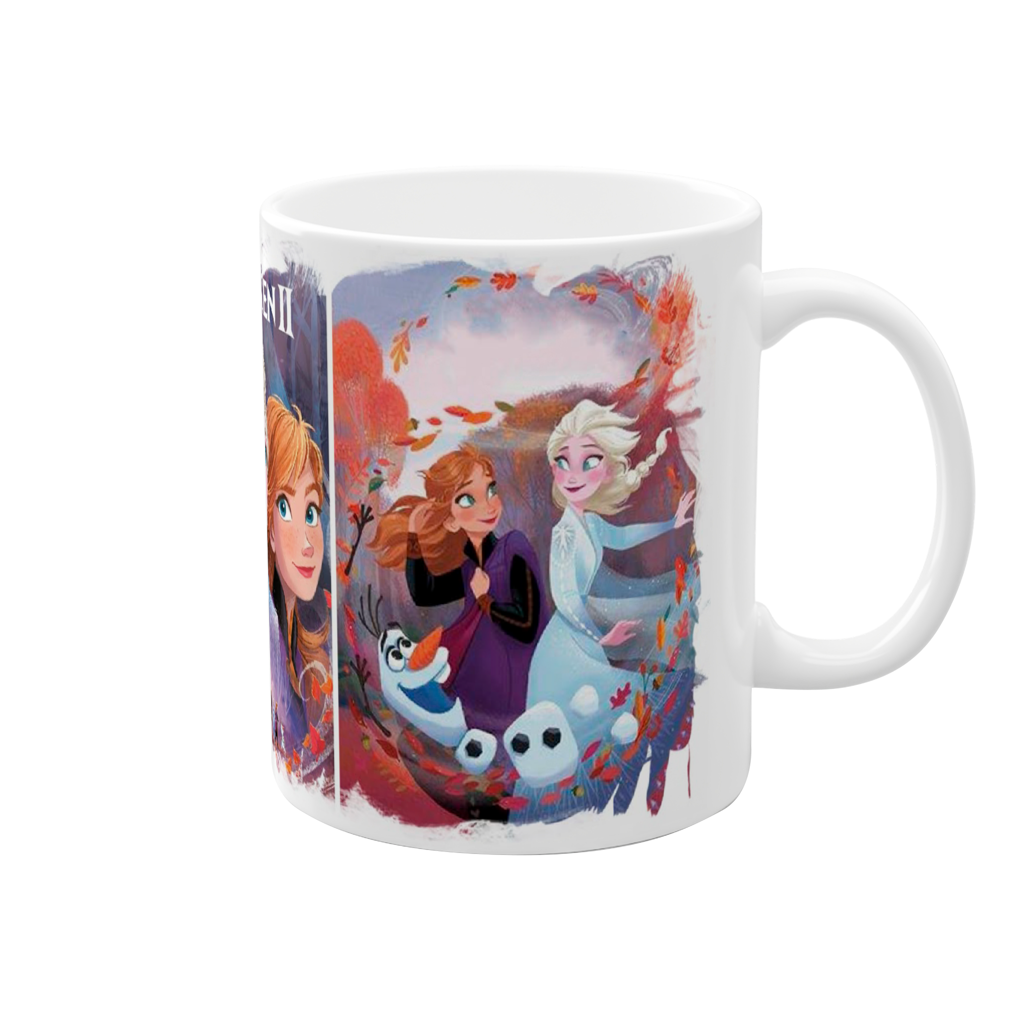 ماگ کارتونی فروزان frozenنمای راست4
