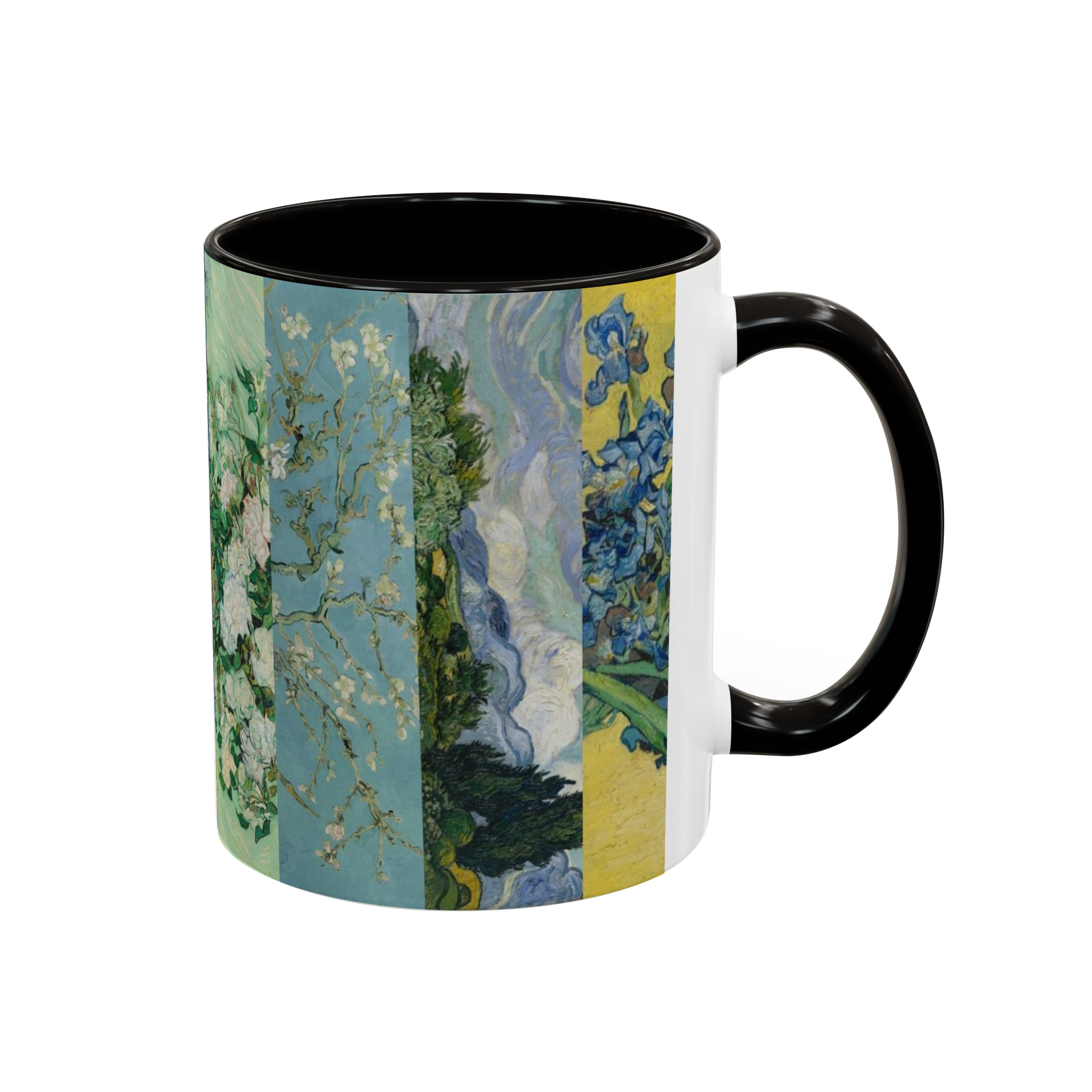 Blue mugنمای راست - رنگ مشکی4