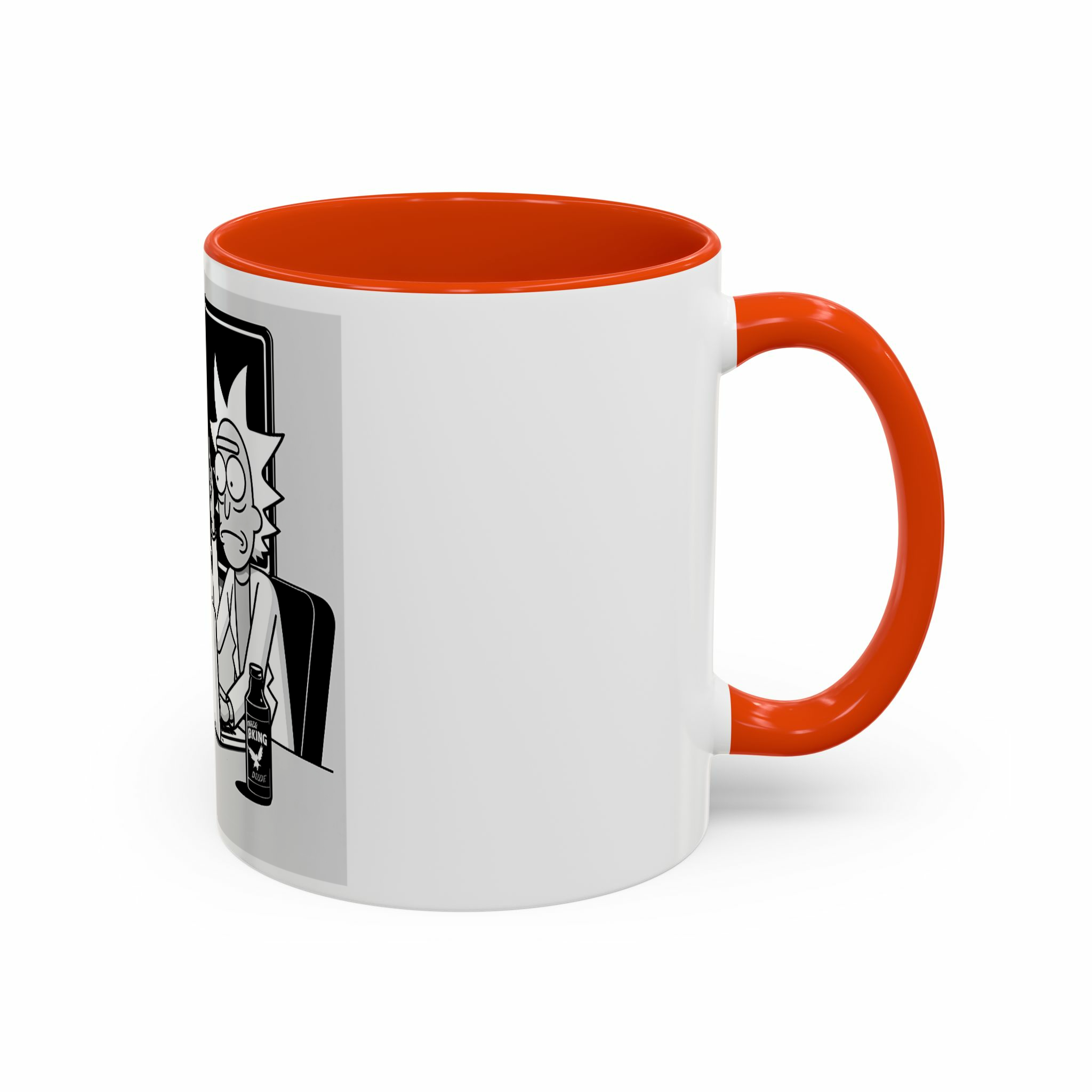 rick and duckyنمای راست  - رنگ نارنجی4